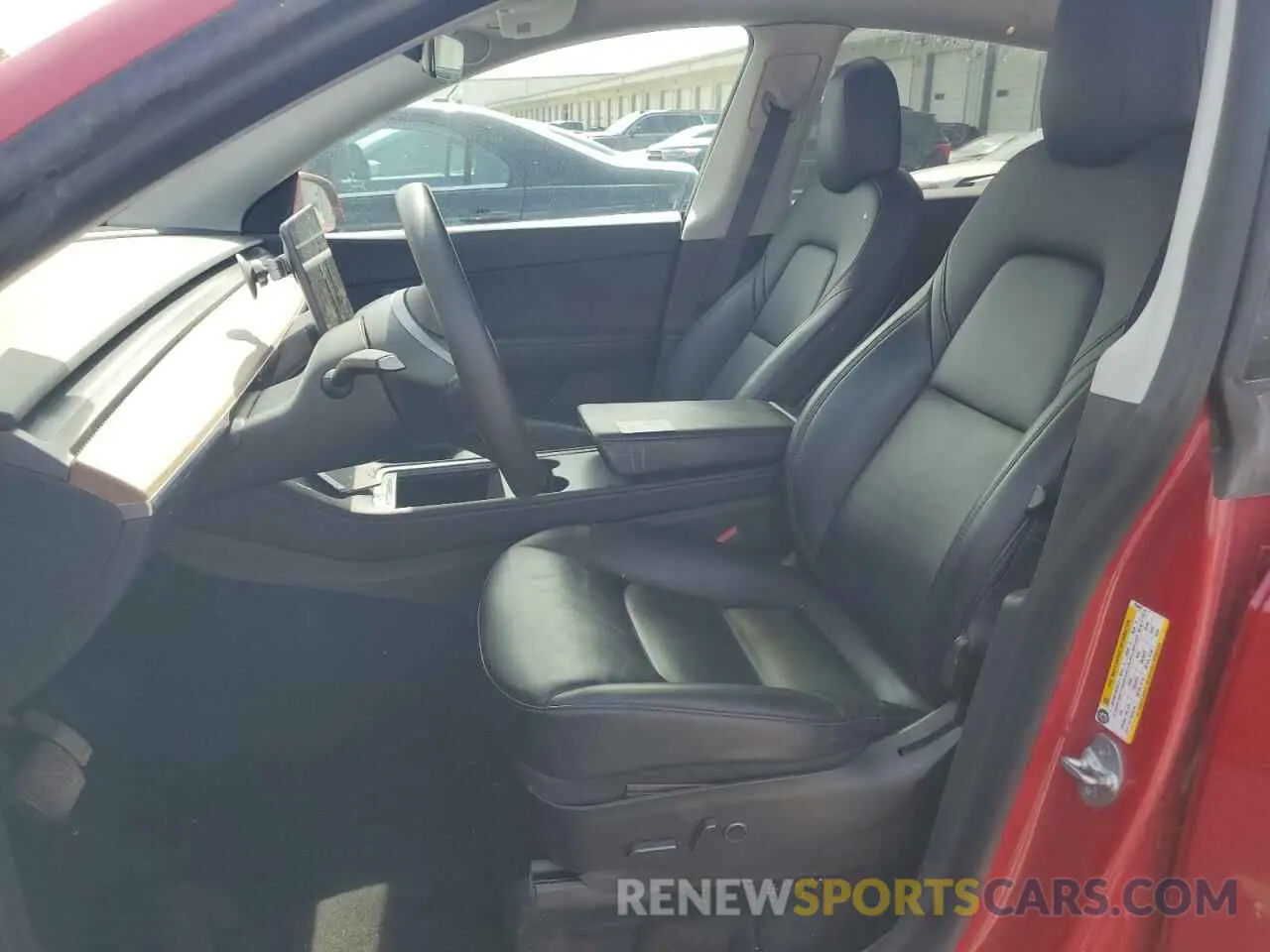 7 Photograph of a damaged car 5YJYGDEE9MF293849 TESLA MODEL Y 2021