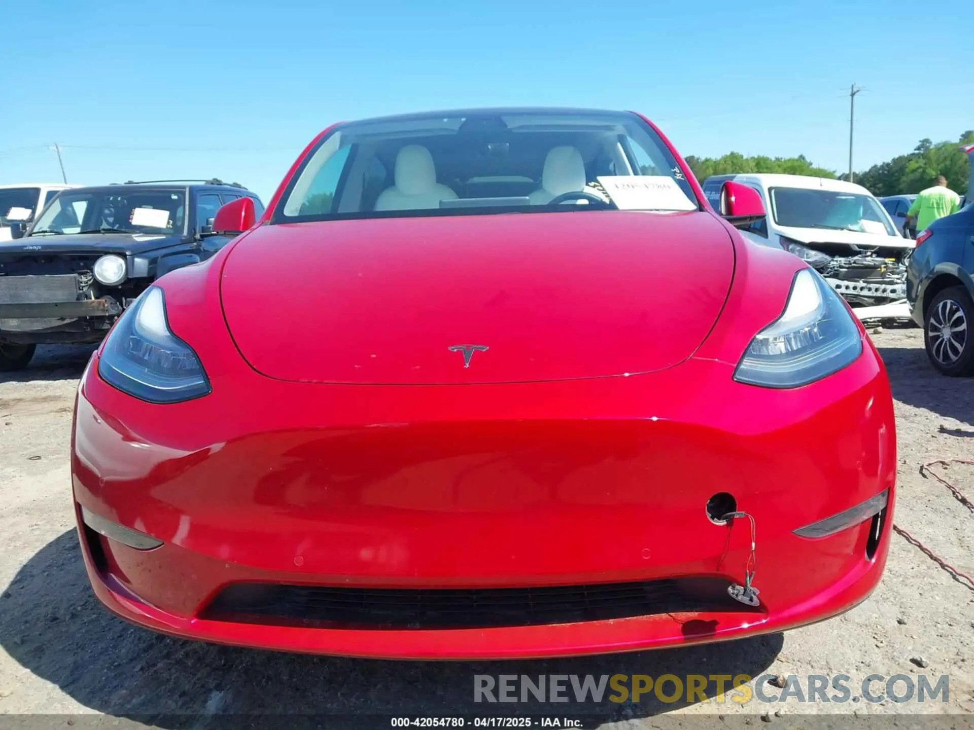 11 Photograph of a damaged car 5YJYGDEEXMF078884 TESLA MODEL Y 2021