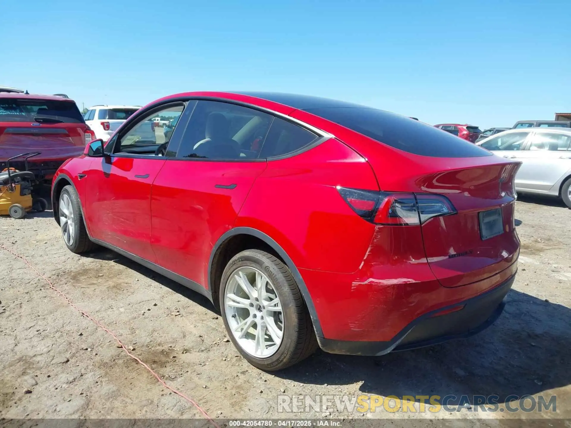 3 Photograph of a damaged car 5YJYGDEEXMF078884 TESLA MODEL Y 2021