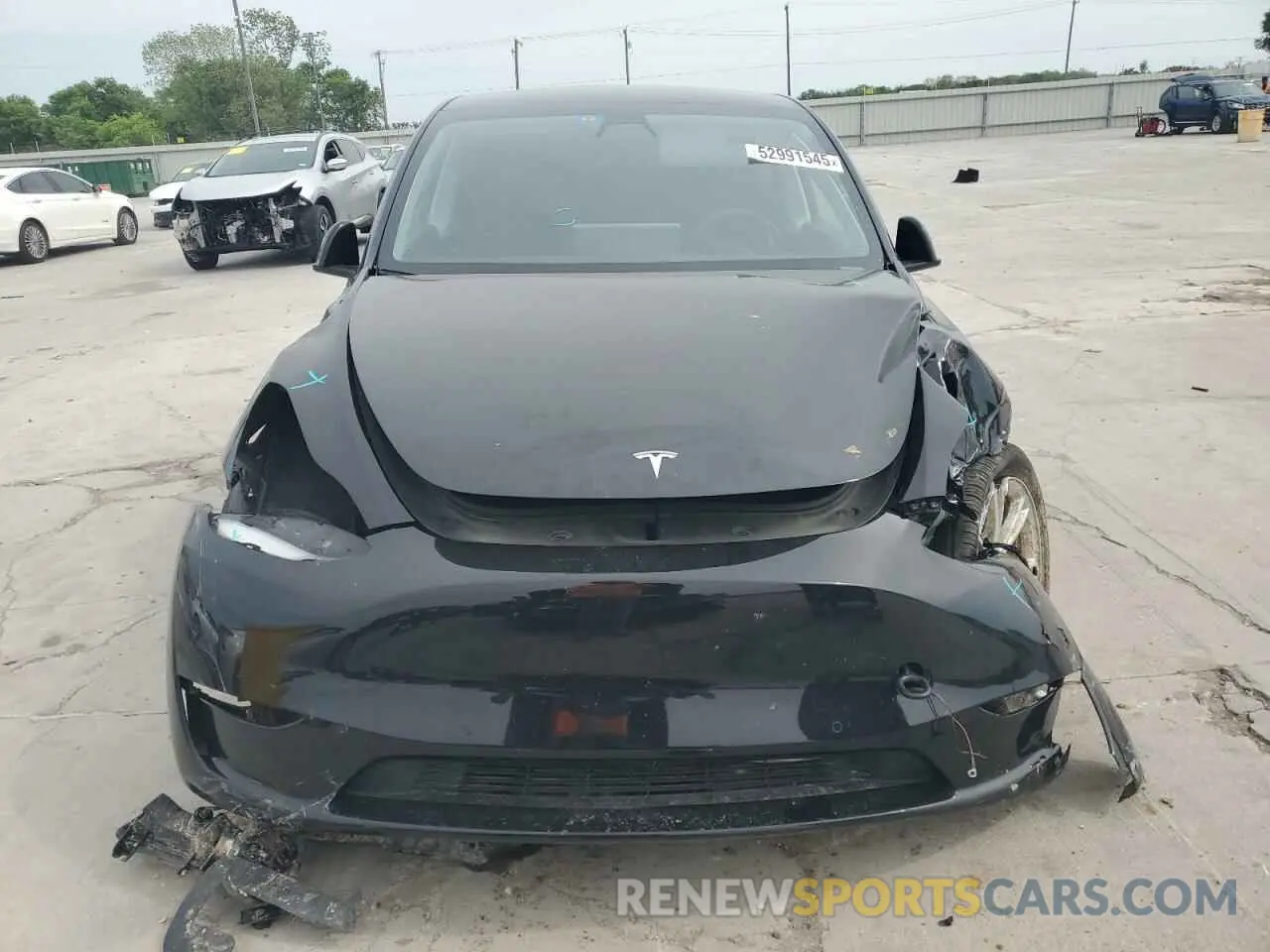 5 Фотография поврежденного автомобиля 5YJYGDEEXMF079324 TESLA MODEL Y 2021