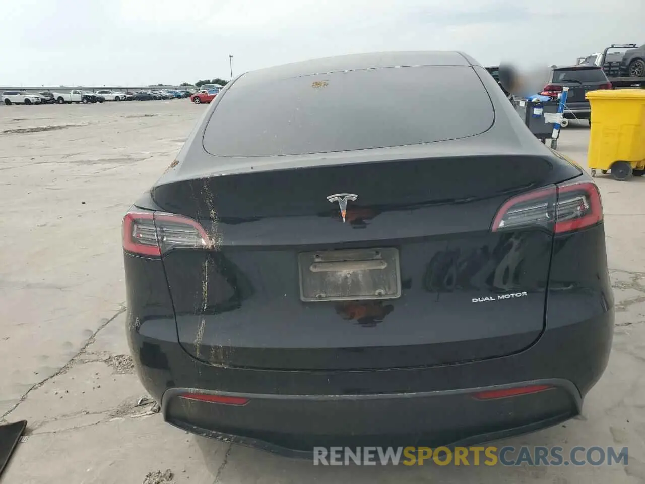 6 Фотография поврежденного автомобиля 5YJYGDEEXMF079324 TESLA MODEL Y 2021