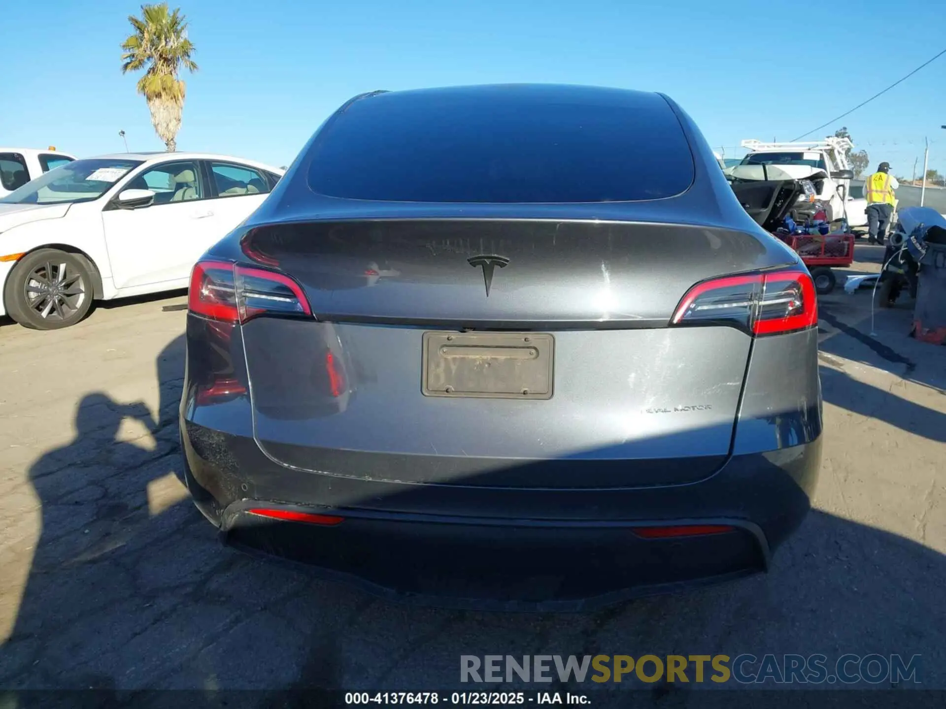 15 Фотография поврежденного автомобиля 5YJYGDEEXMF095345 TESLA MODEL Y 2021