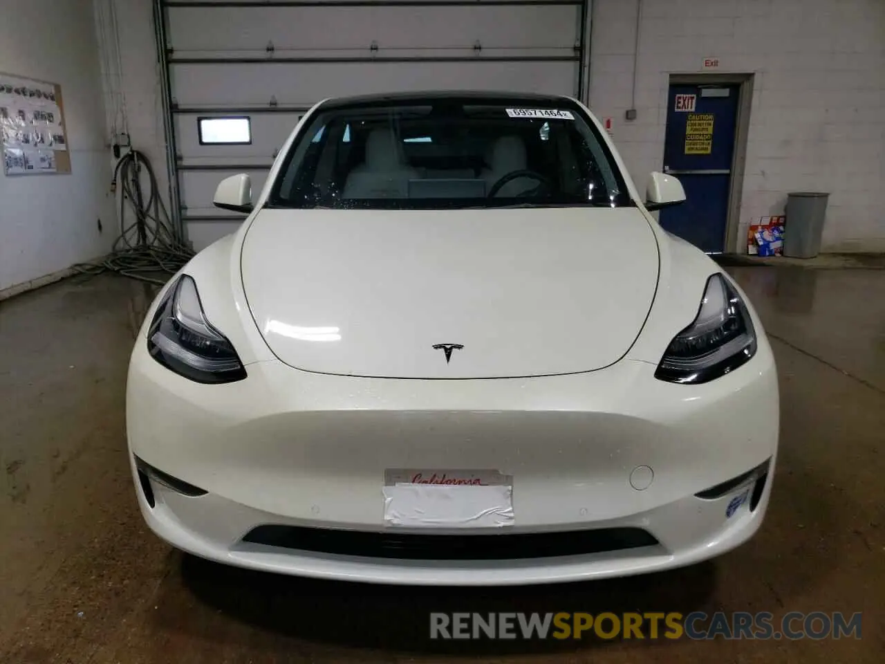 5 Photograph of a damaged car 5YJYGDEEXMF098472 TESLA MODEL Y 2021