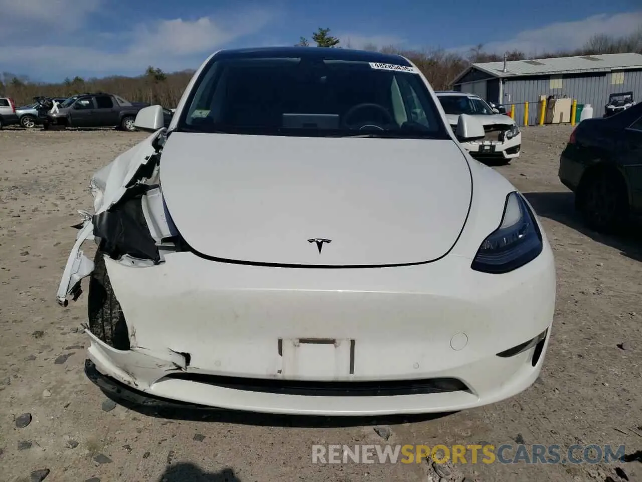 5 Photograph of a damaged car 5YJYGDEEXMF109874 TESLA MODEL Y 2021