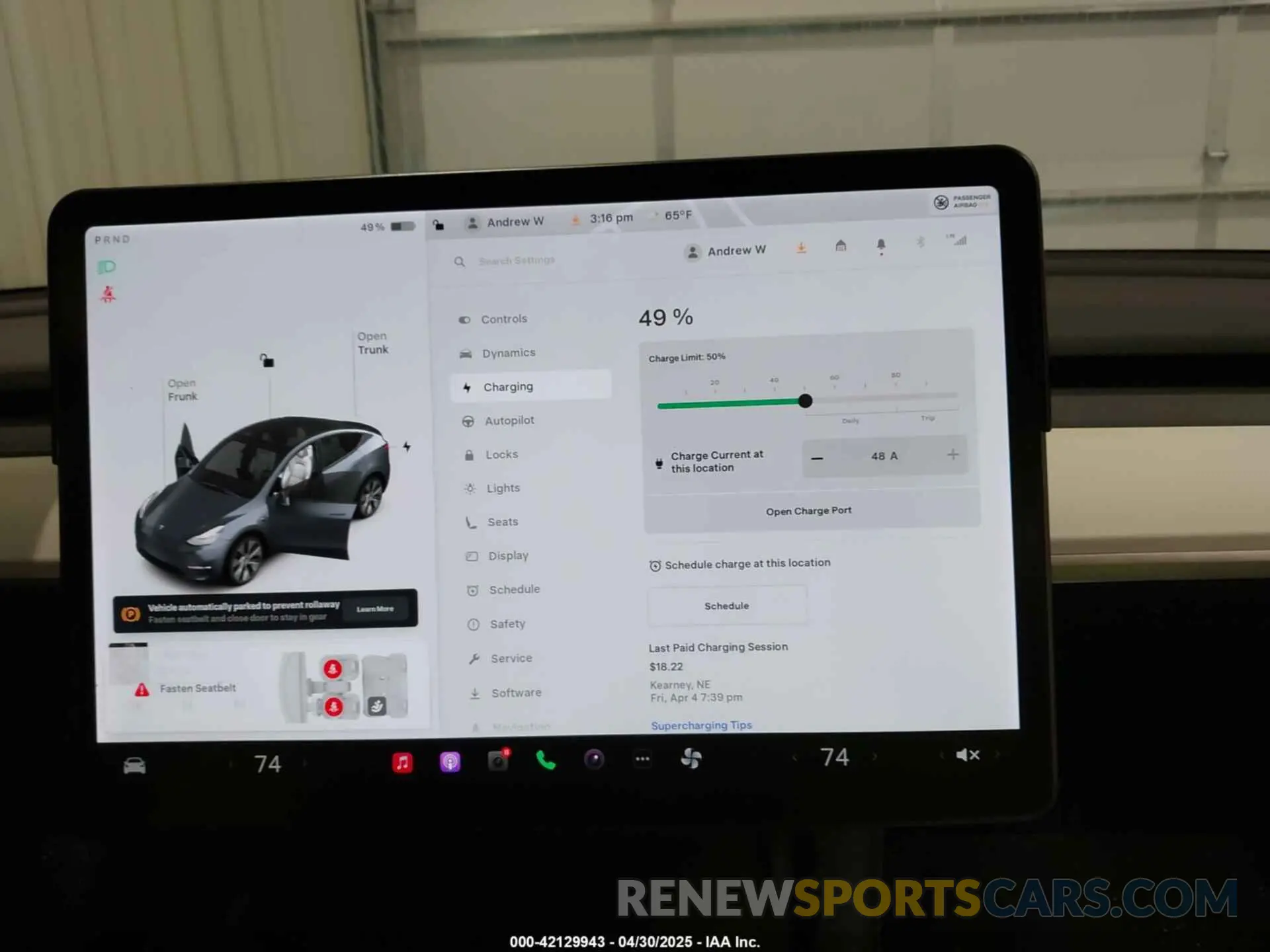 17 Photograph of a damaged car 5YJYGDEEXMF152093 TESLA MODEL Y 2021