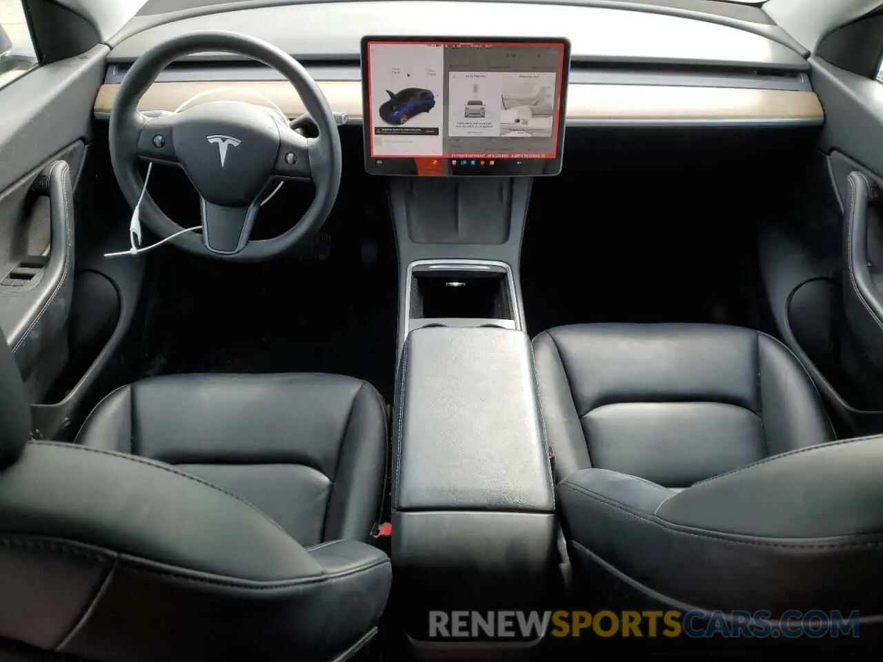 8 Фотография поврежденного автомобиля 5YJYGDEEXMF192447 TESLA MODEL Y 2021