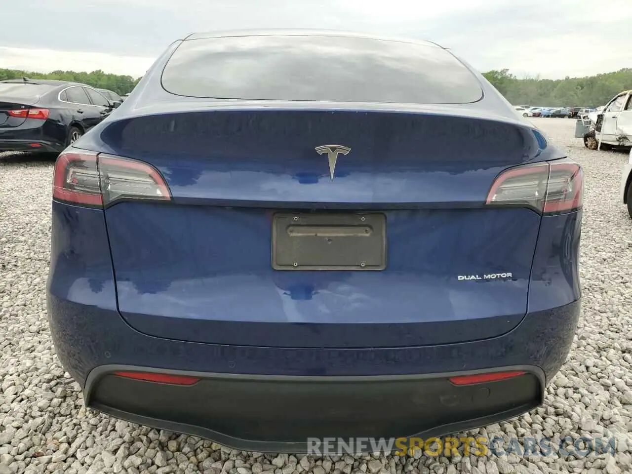 6 Photograph of a damaged car 5YJYGDEEXMF196711 TESLA MODEL Y 2021