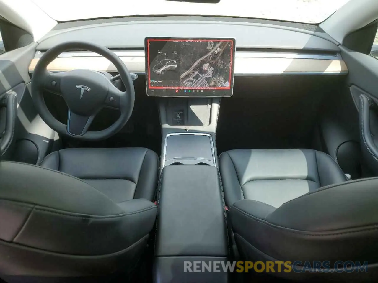 8 Photograph of a damaged car 5YJYGDEEXMF200224 TESLA MODEL Y 2021