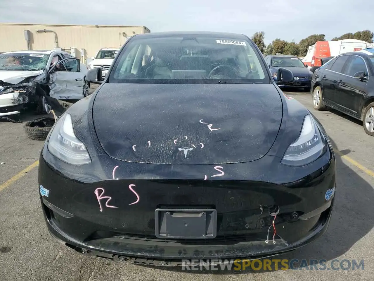 5 Фотография поврежденного автомобиля 5YJYGDEEXMF203656 TESLA MODEL Y 2021