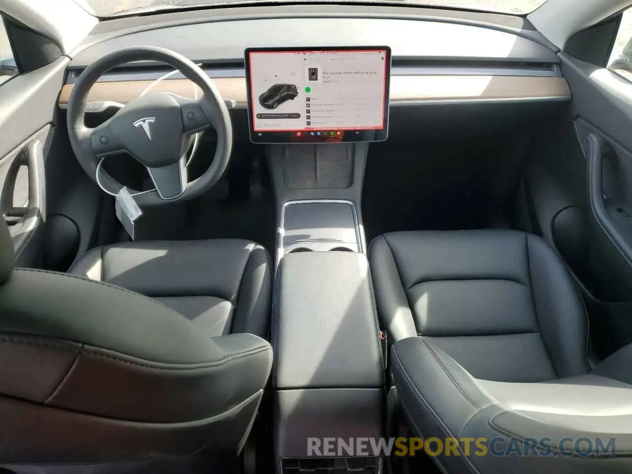 8 Фотография поврежденного автомобиля 5YJYGDEEXMF203656 TESLA MODEL Y 2021