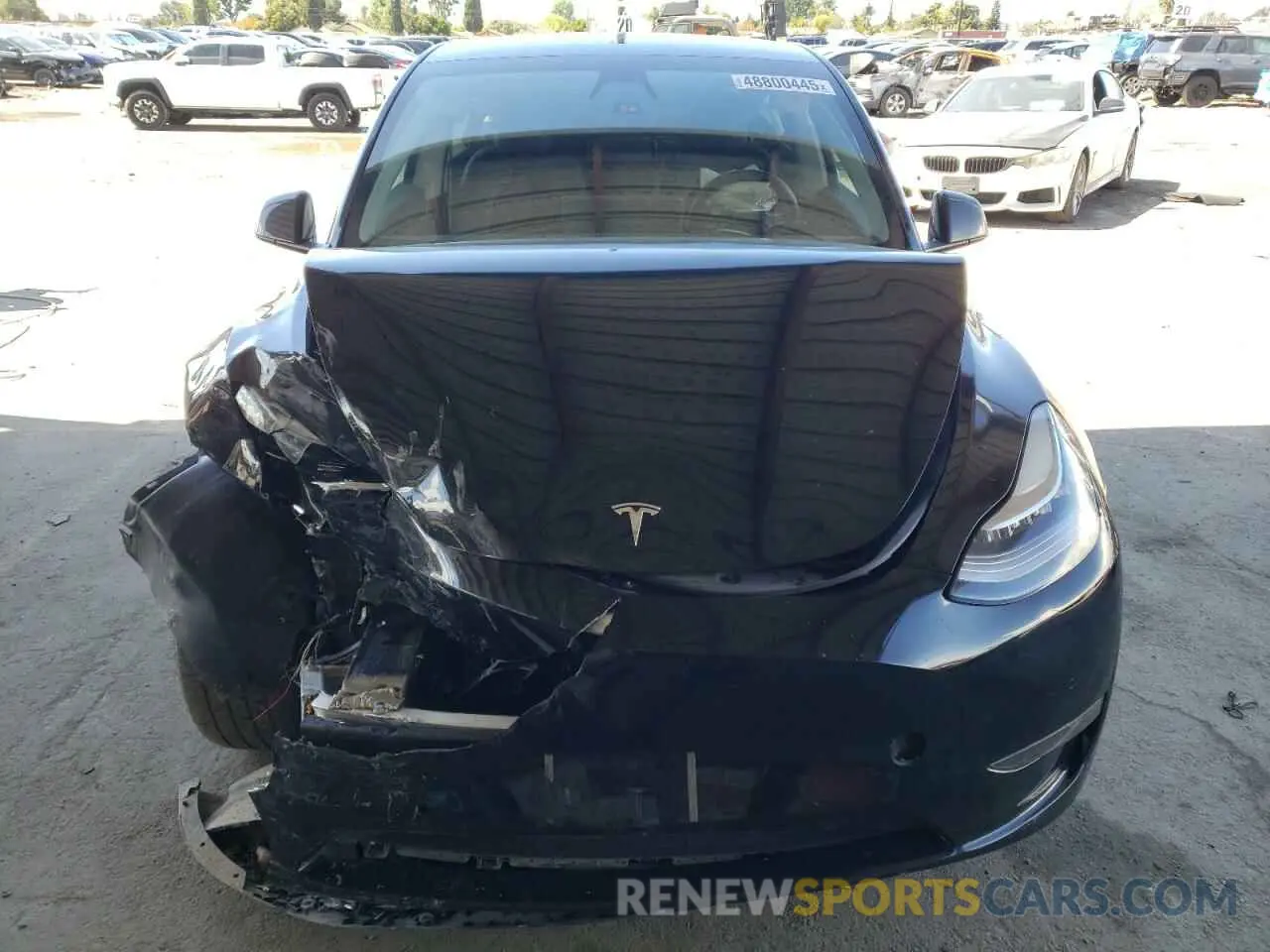 5 Photograph of a damaged car 5YJYGDEEXMF207223 TESLA MODEL Y 2021