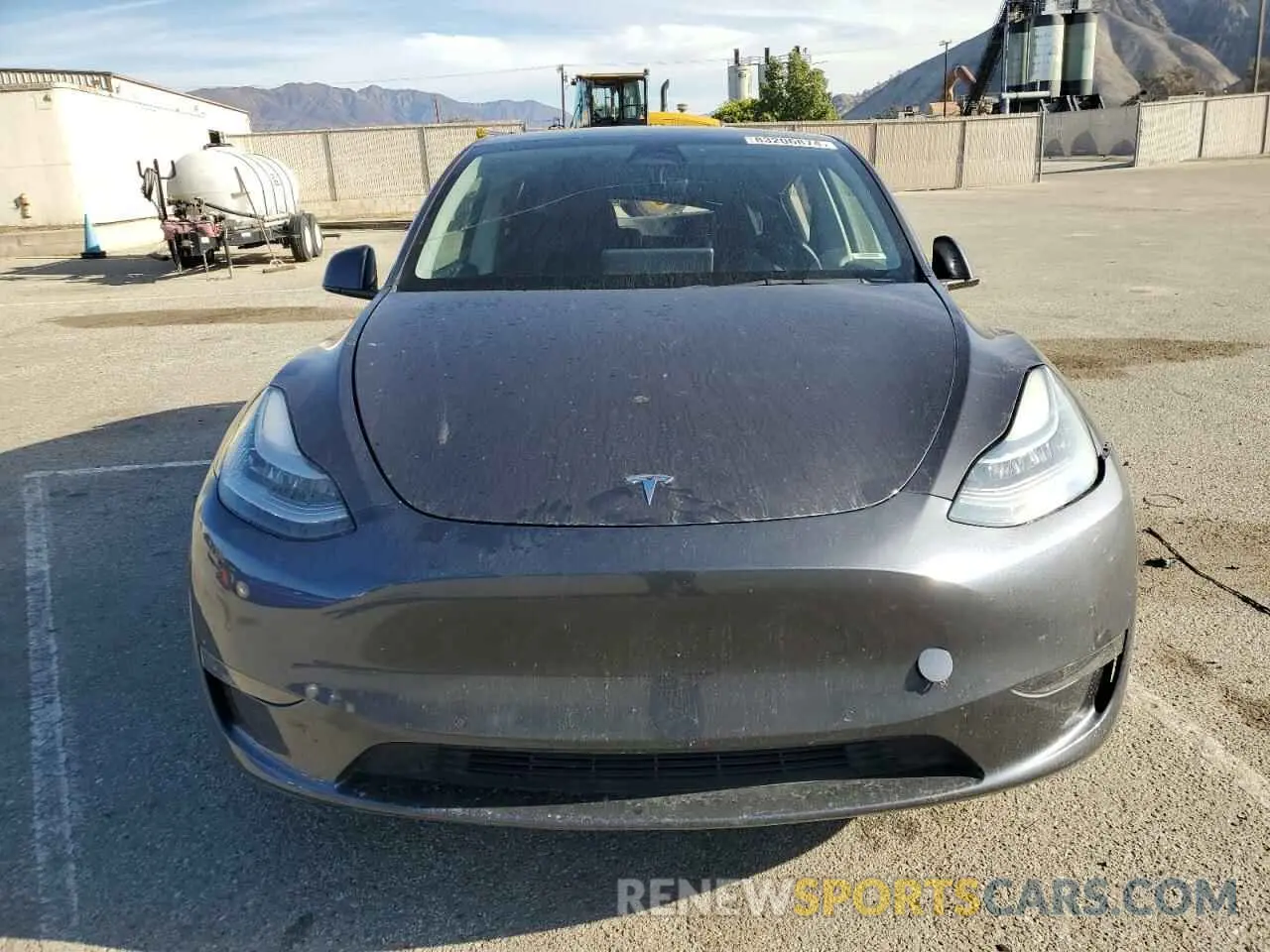5 Фотография поврежденного автомобиля 5YJYGDEEXMF217475 TESLA MODEL Y 2021