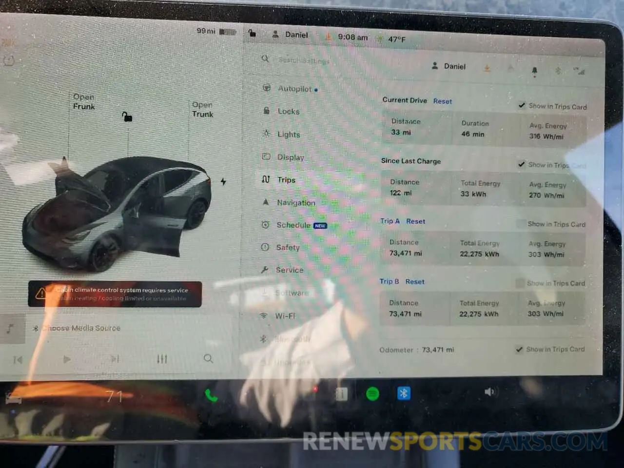 9 Фотография поврежденного автомобиля 5YJYGDEEXMF217475 TESLA MODEL Y 2021