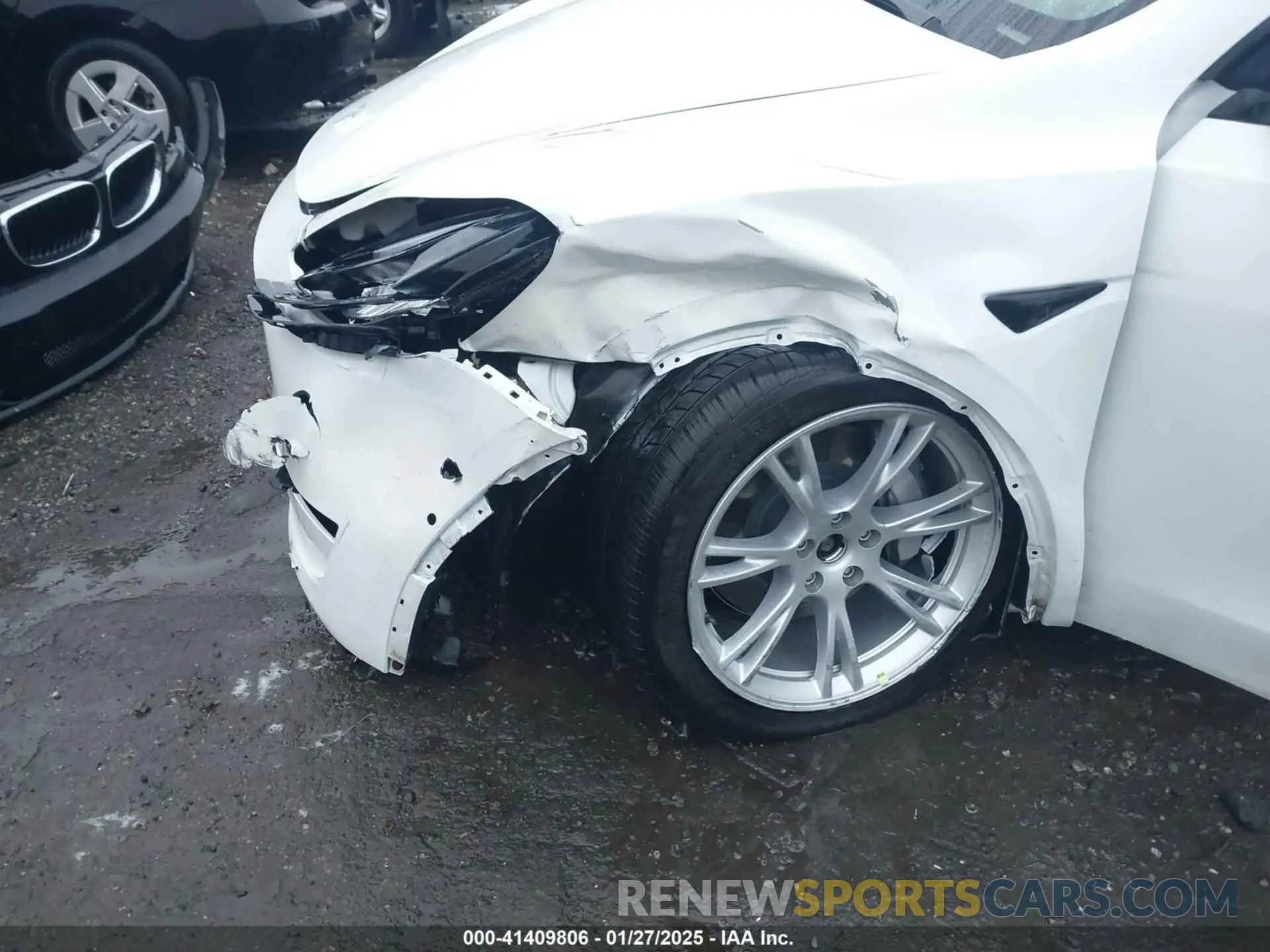 6 Photograph of a damaged car 5YJYGDEEXMF228914 TESLA MODEL Y 2021