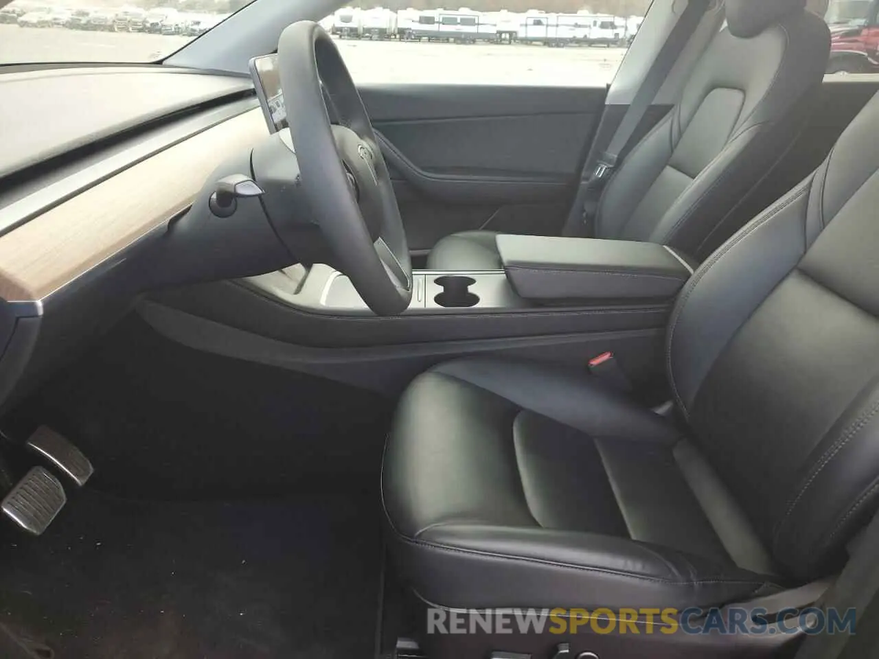 7 Photograph of a damaged car 5YJYGDEEXMF259547 TESLA MODEL Y 2021