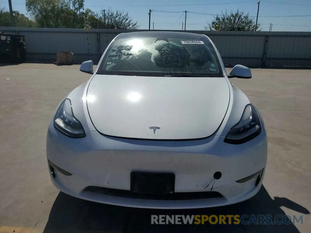 5 Фотография поврежденного автомобиля 5YJYGDEEXMF265333 TESLA MODEL Y 2021
