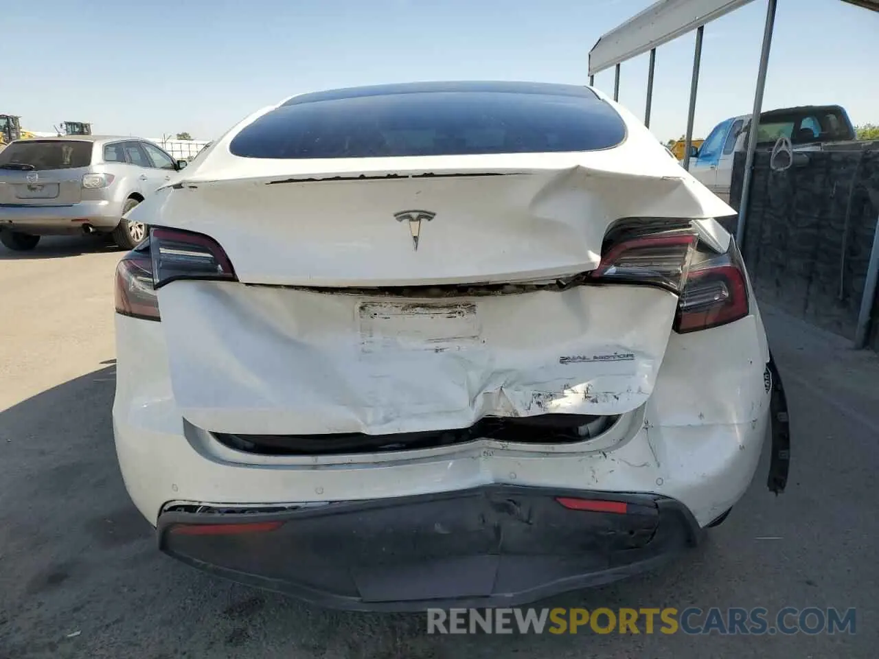 6 Фотография поврежденного автомобиля 5YJYGDEF0MF196970 TESLA MODEL Y 2021