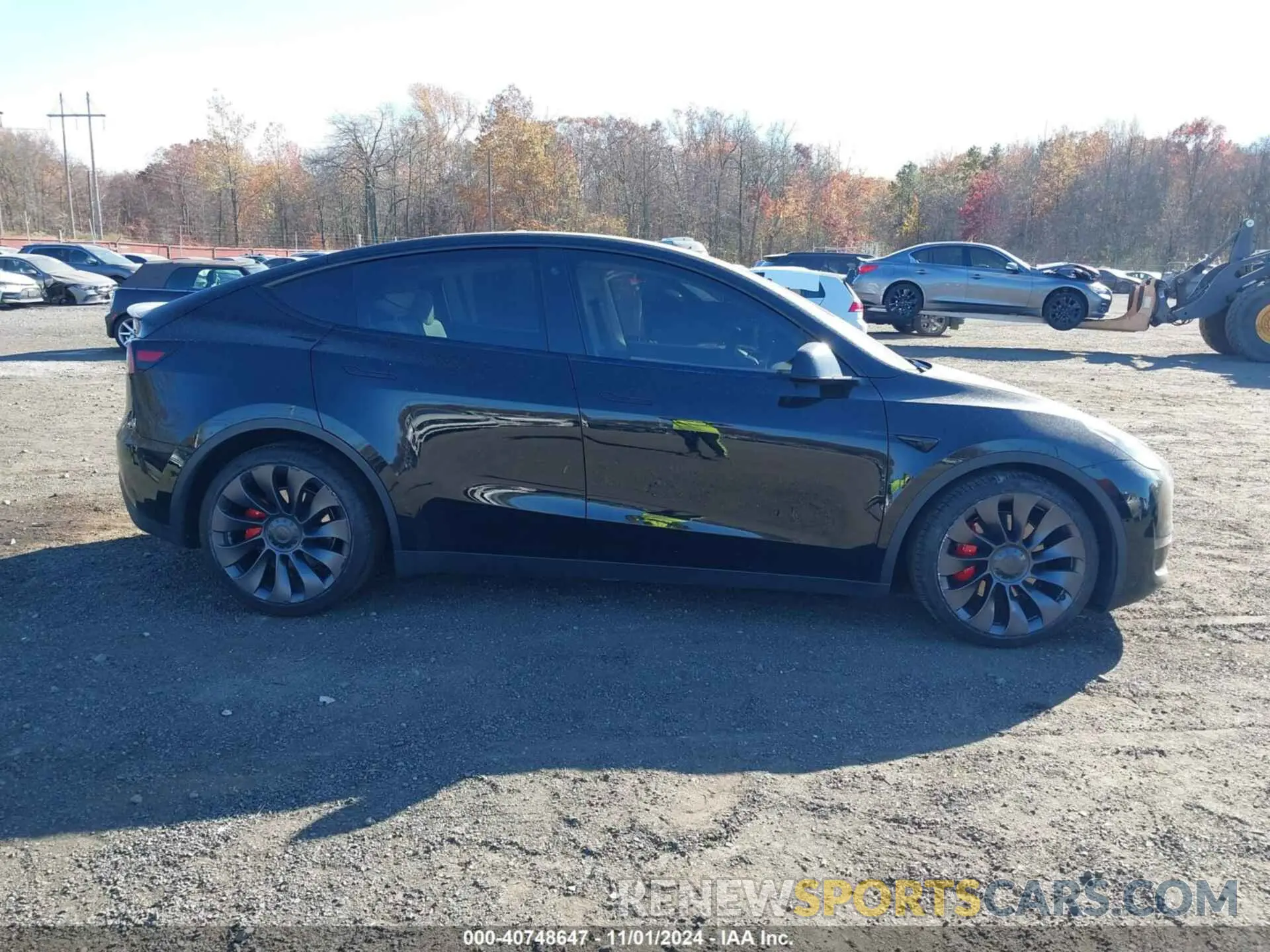 13 Photograph of a damaged car 5YJYGDEF0MF215890 TESLA MODEL Y 2021