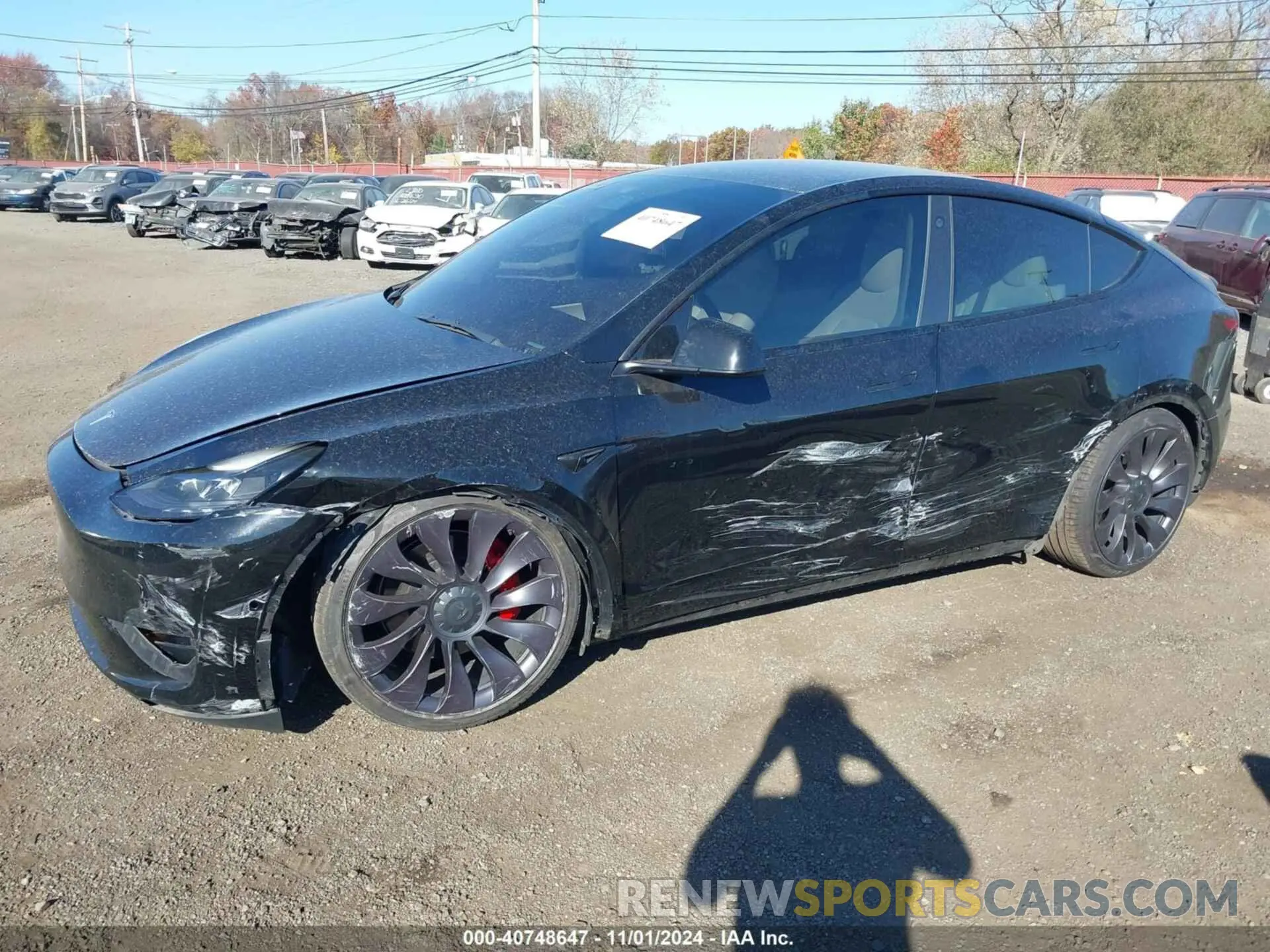20 Photograph of a damaged car 5YJYGDEF0MF215890 TESLA MODEL Y 2021