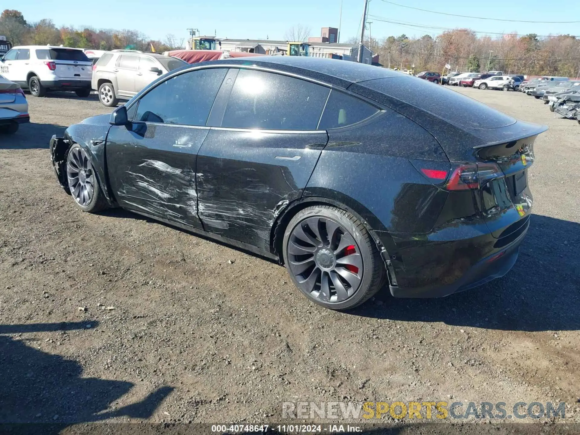 3 Photograph of a damaged car 5YJYGDEF0MF215890 TESLA MODEL Y 2021