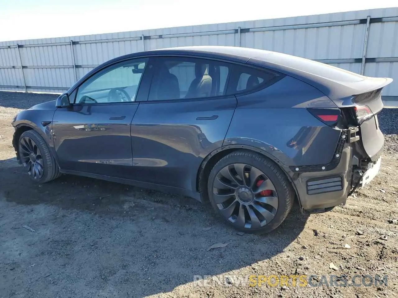 2 Фотография поврежденного автомобиля 5YJYGDEF0MF256732 TESLA MODEL Y 2021