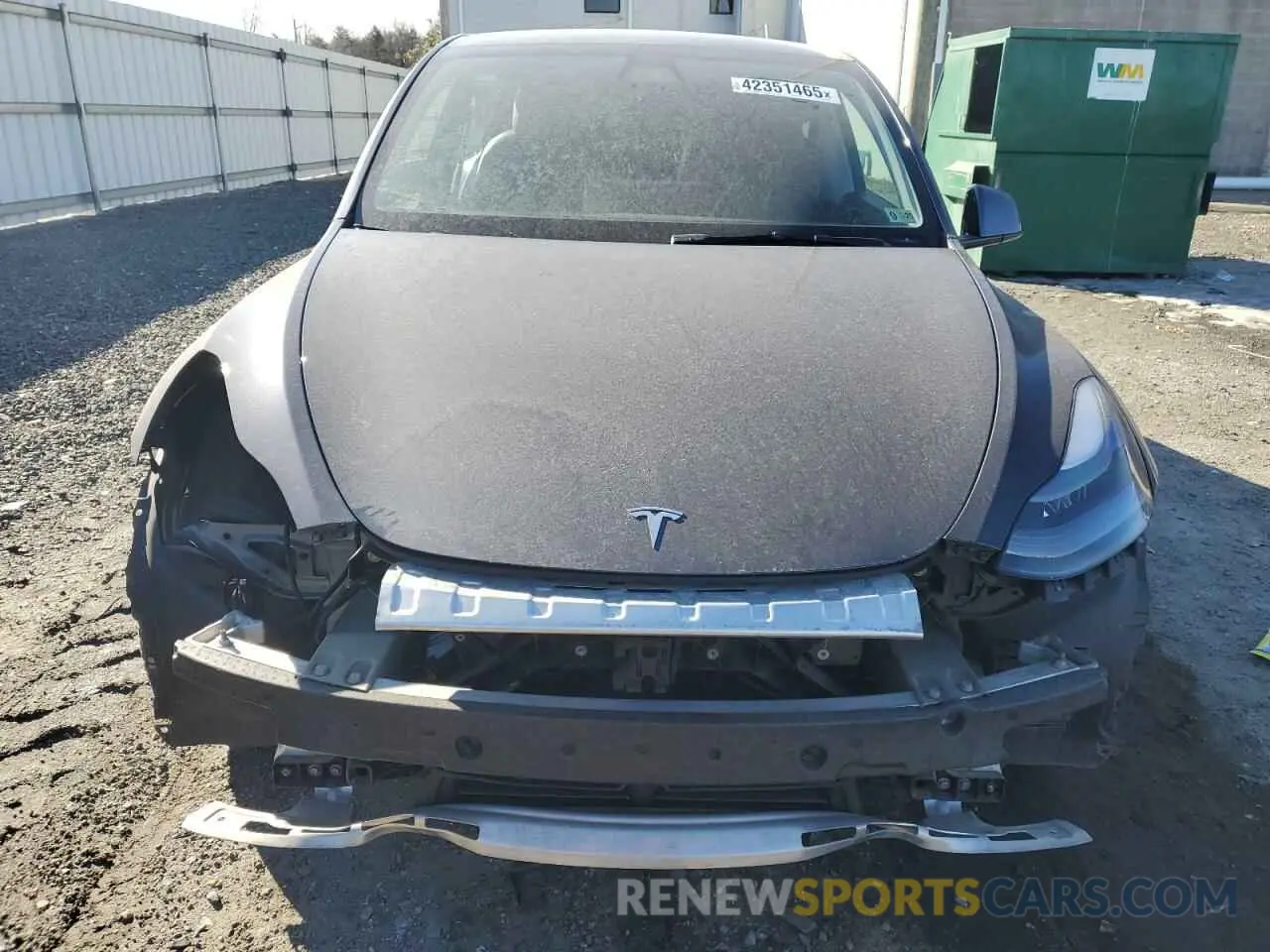 5 Фотография поврежденного автомобиля 5YJYGDEF0MF256732 TESLA MODEL Y 2021