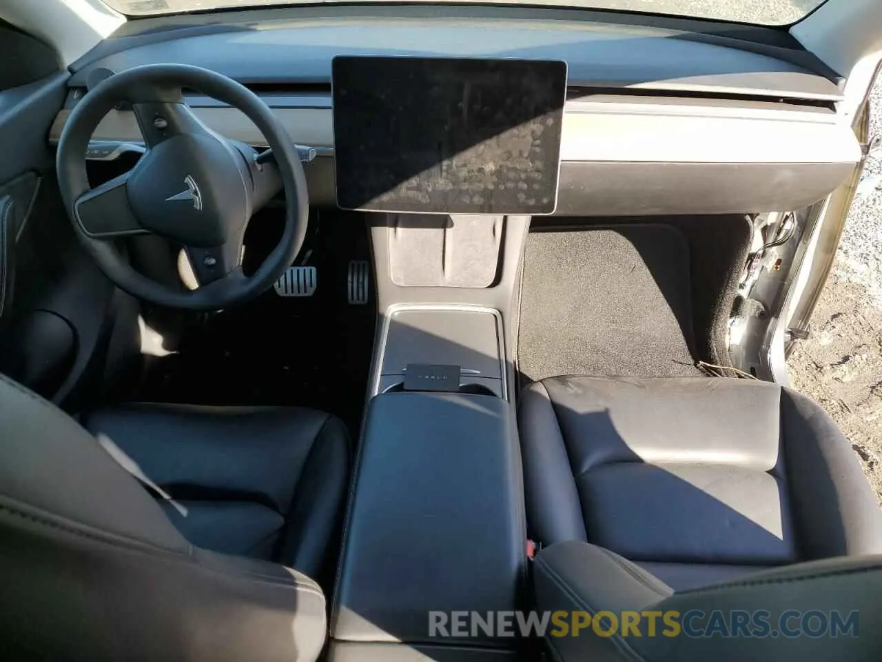 8 Фотография поврежденного автомобиля 5YJYGDEF0MF256732 TESLA MODEL Y 2021