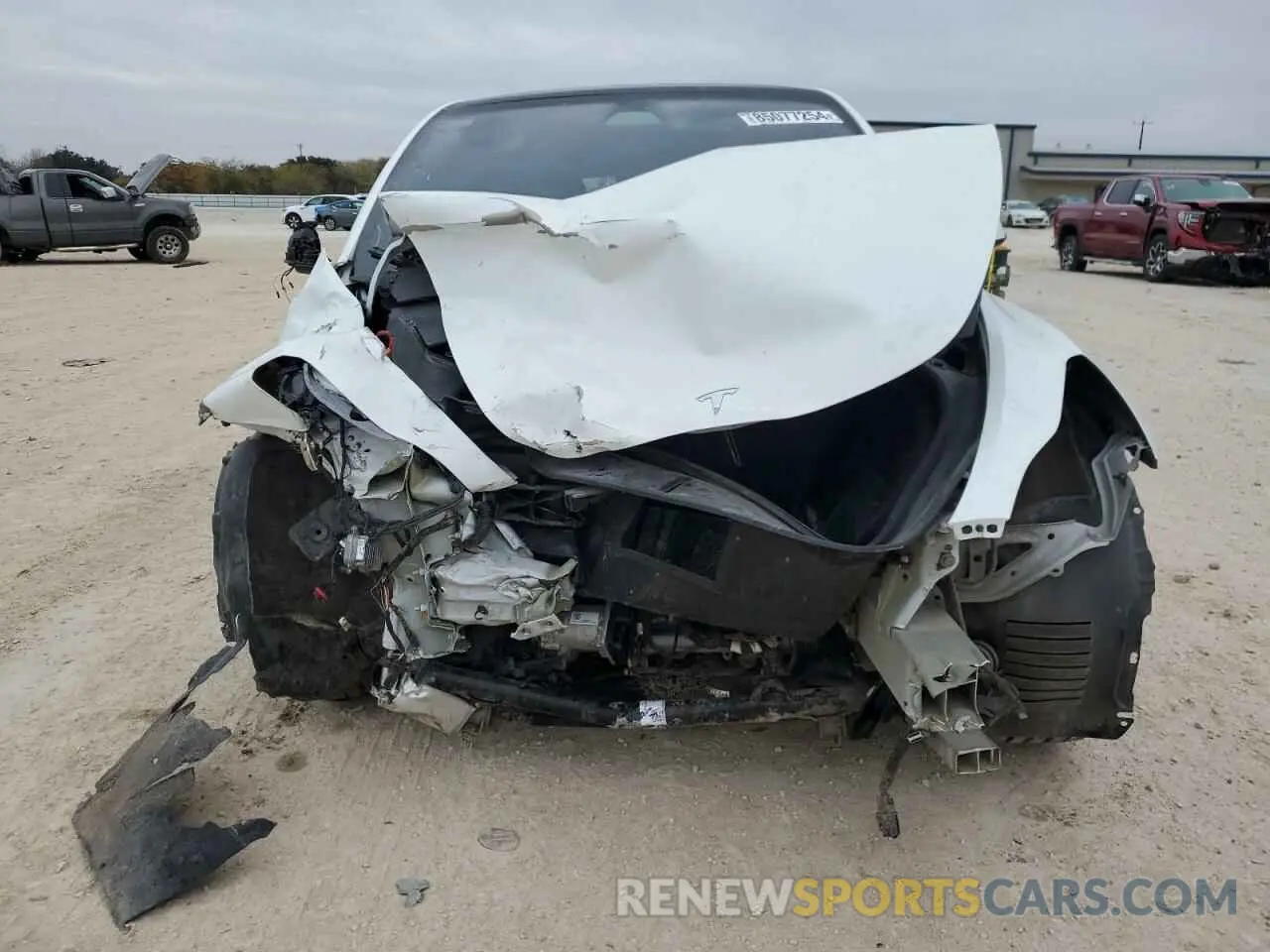 5 Фотография поврежденного автомобиля 5YJYGDEF0MF267326 TESLA MODEL Y 2021