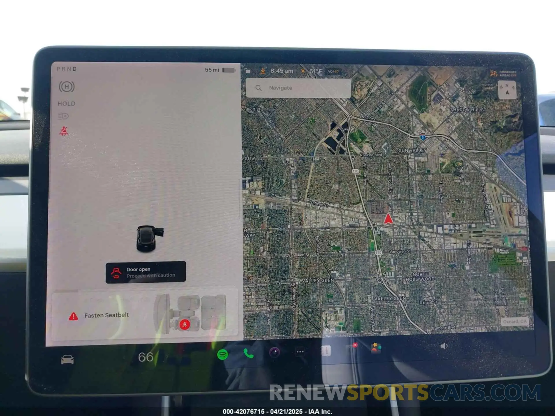 7 Photograph of a damaged car 5YJYGDEF1MF092889 TESLA MODEL Y 2021