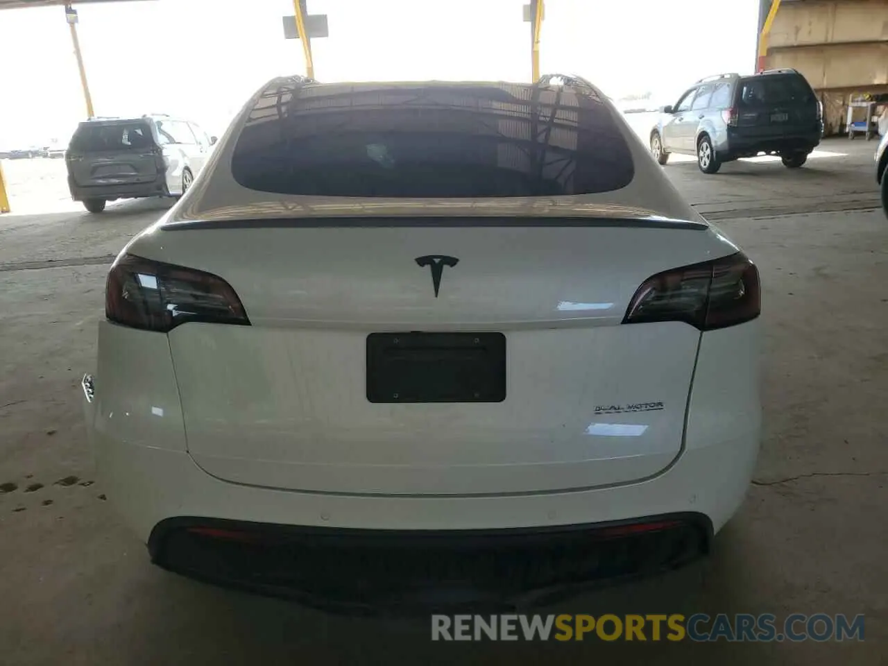 6 Фотография поврежденного автомобиля 5YJYGDEF1MF244573 TESLA MODEL Y 2021