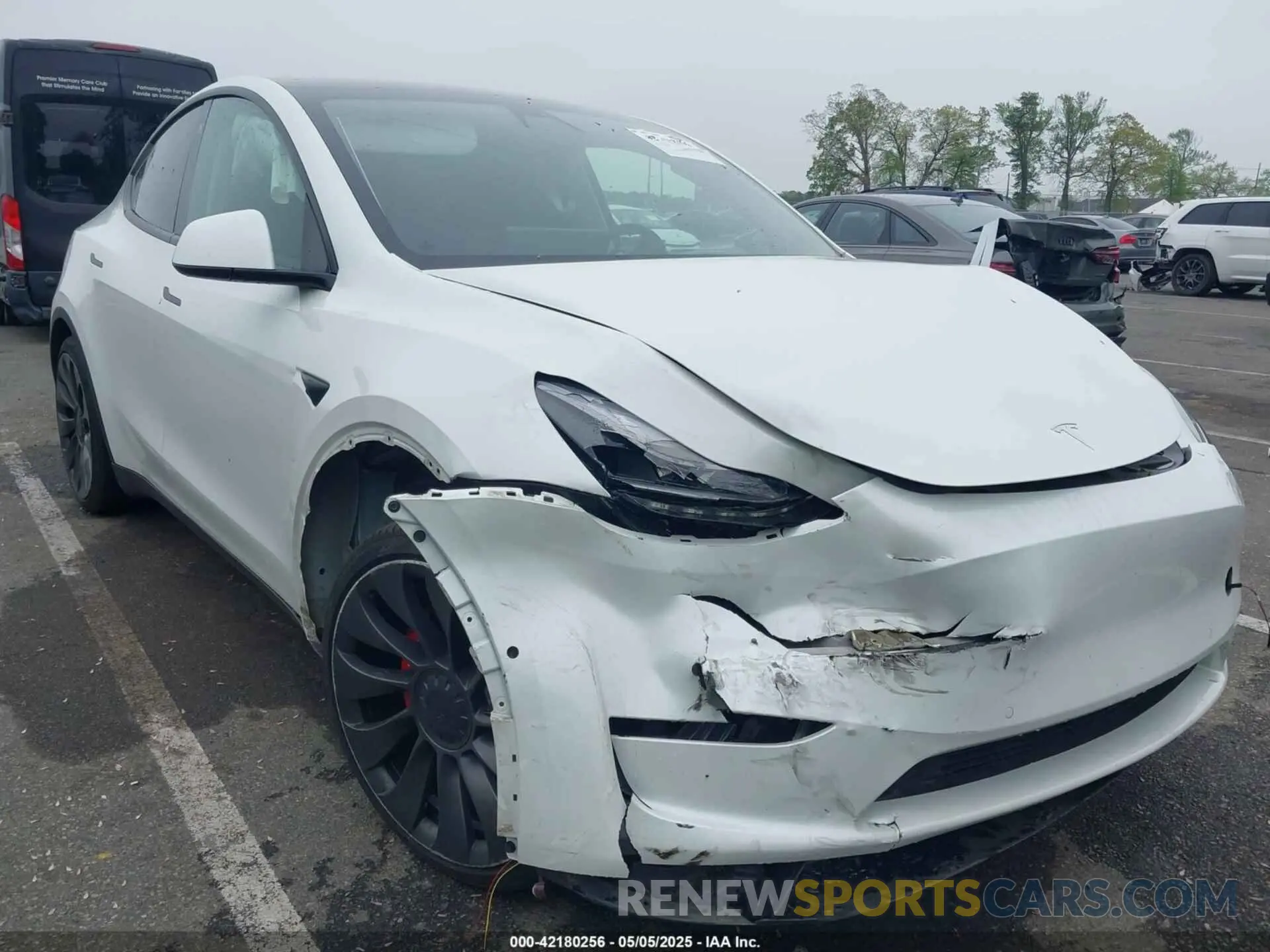 1 Фотография поврежденного автомобиля 5YJYGDEF1MF251359 TESLA MODEL Y 2021