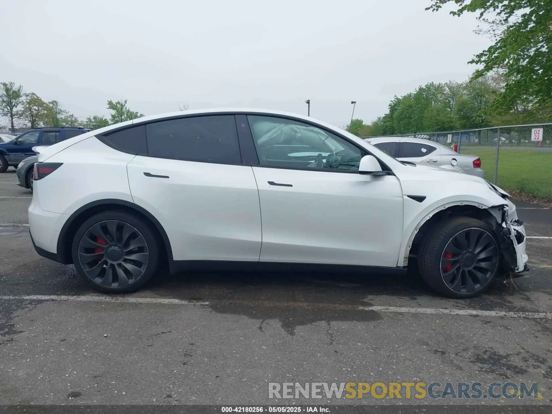 13 Фотография поврежденного автомобиля 5YJYGDEF1MF251359 TESLA MODEL Y 2021