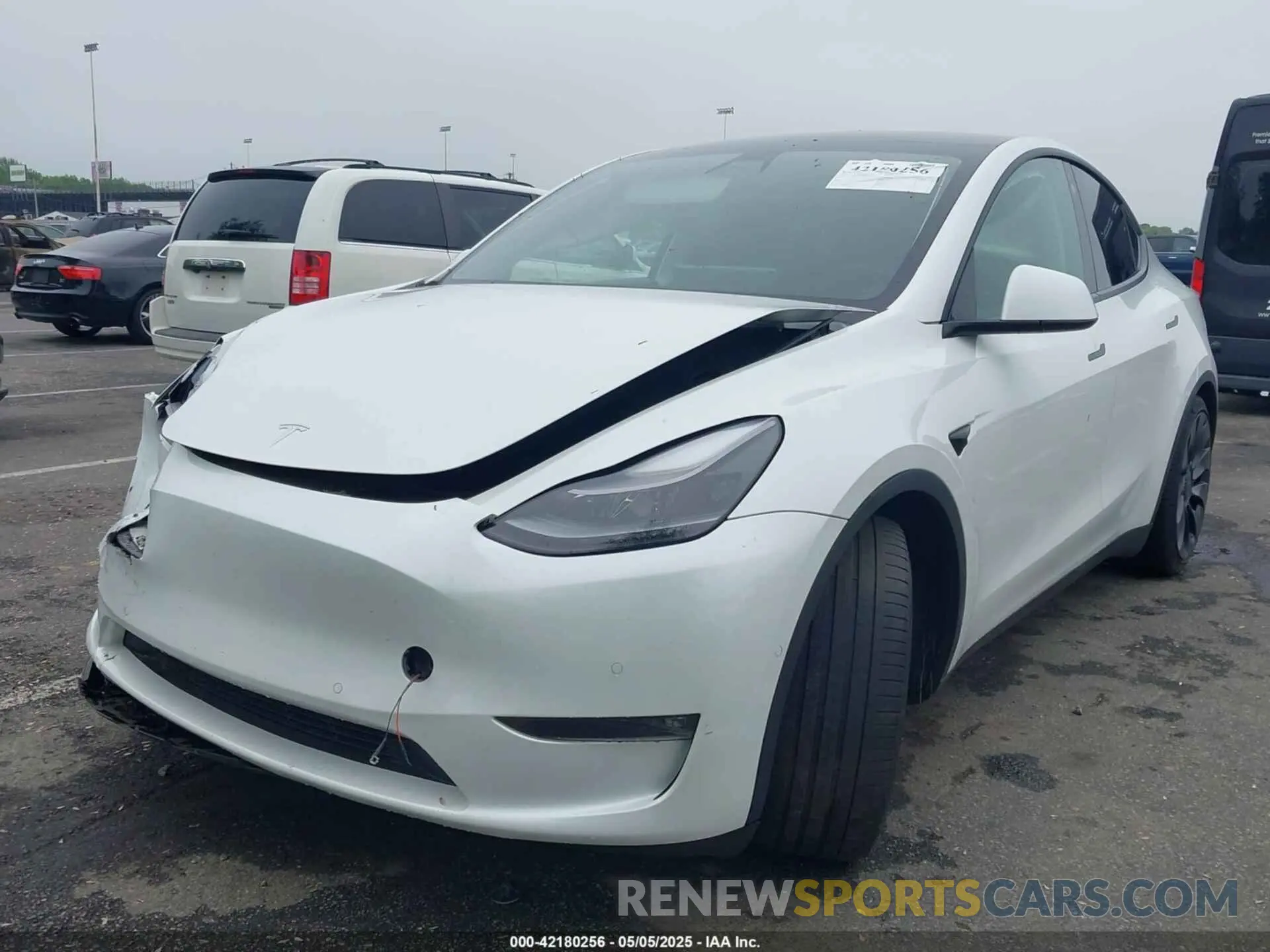 2 Фотография поврежденного автомобиля 5YJYGDEF1MF251359 TESLA MODEL Y 2021