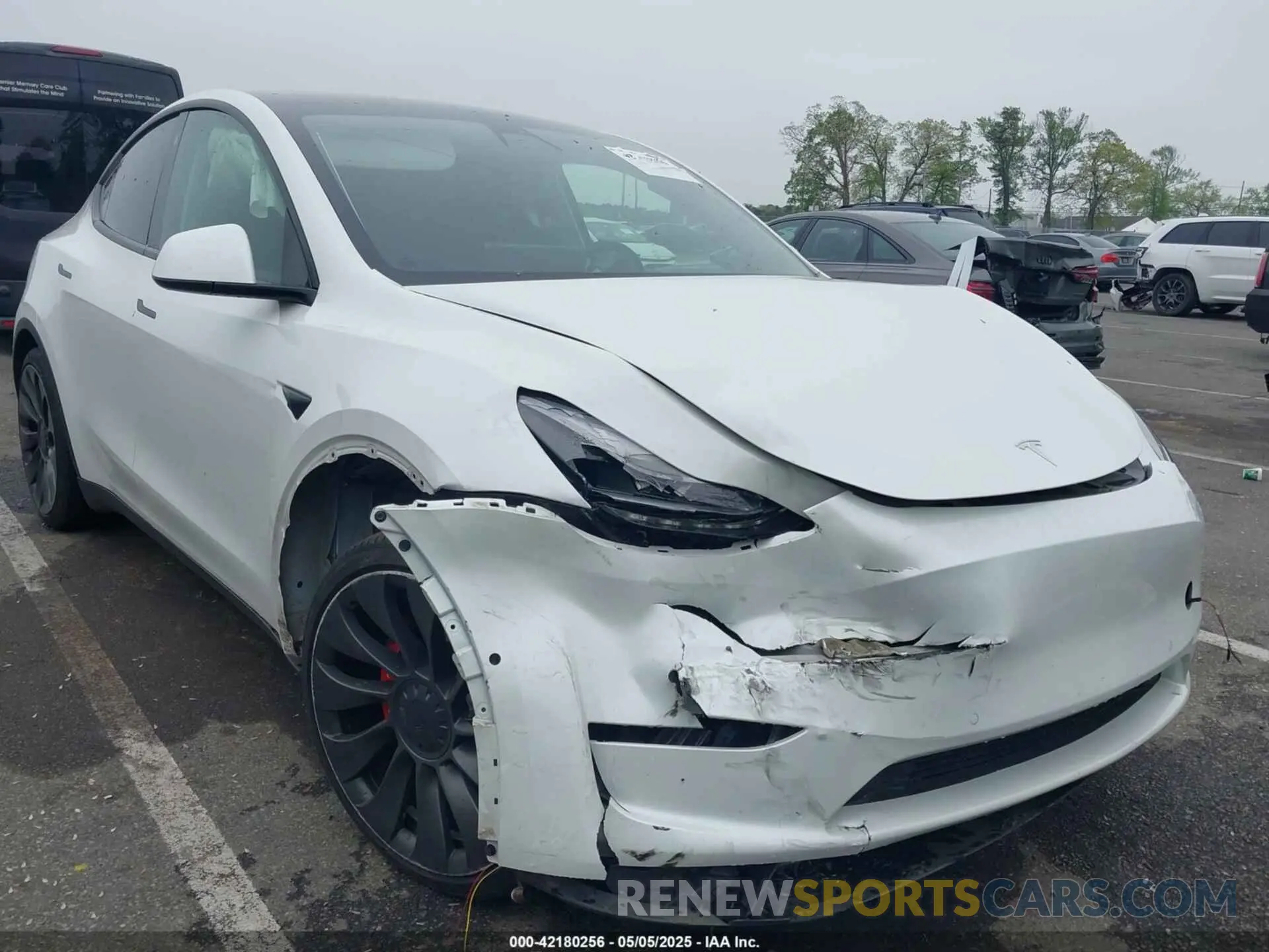 6 Фотография поврежденного автомобиля 5YJYGDEF1MF251359 TESLA MODEL Y 2021