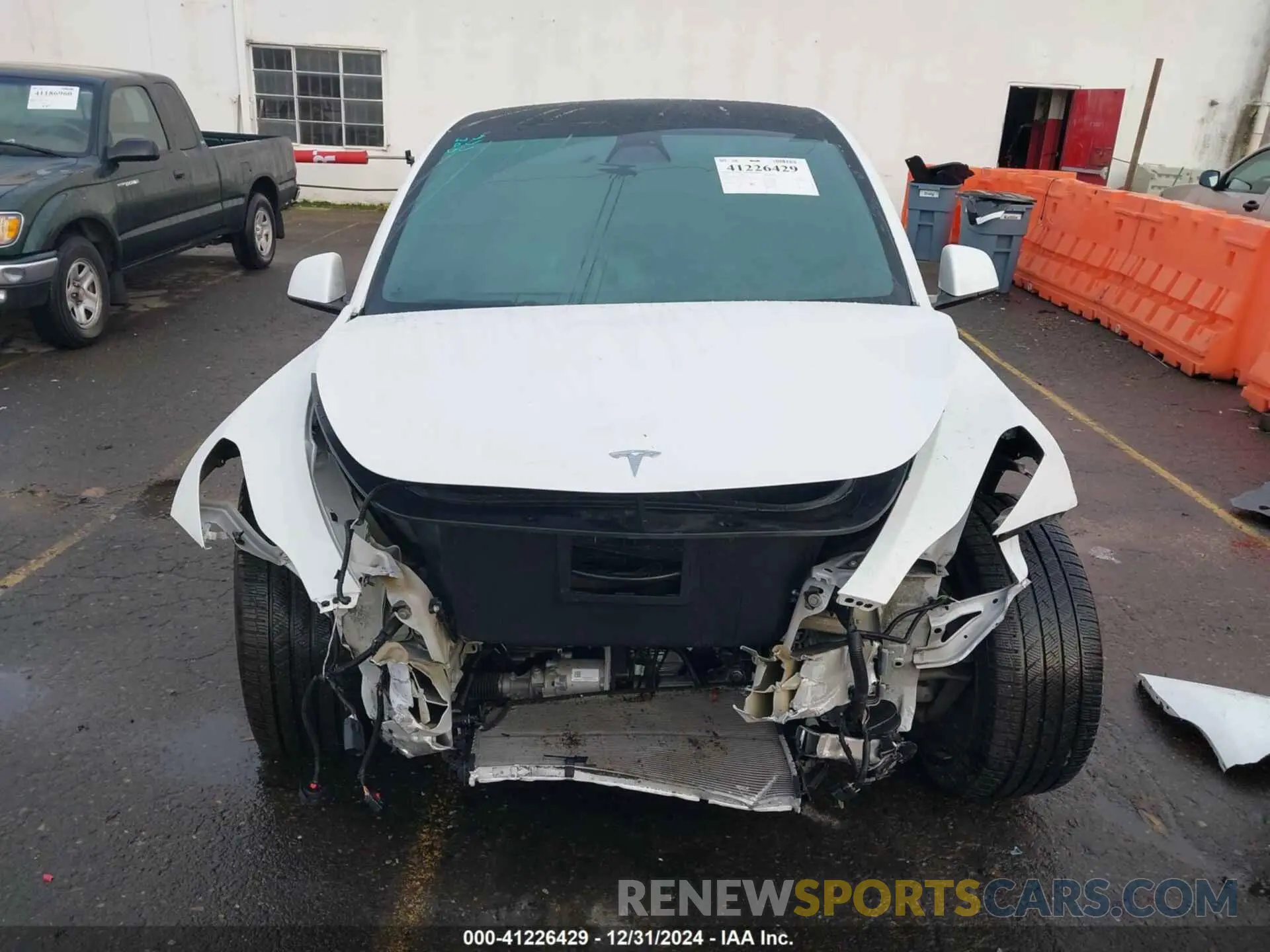12 Фотография поврежденного автомобиля 5YJYGDEF2MF133739 TESLA MODEL Y 2021
