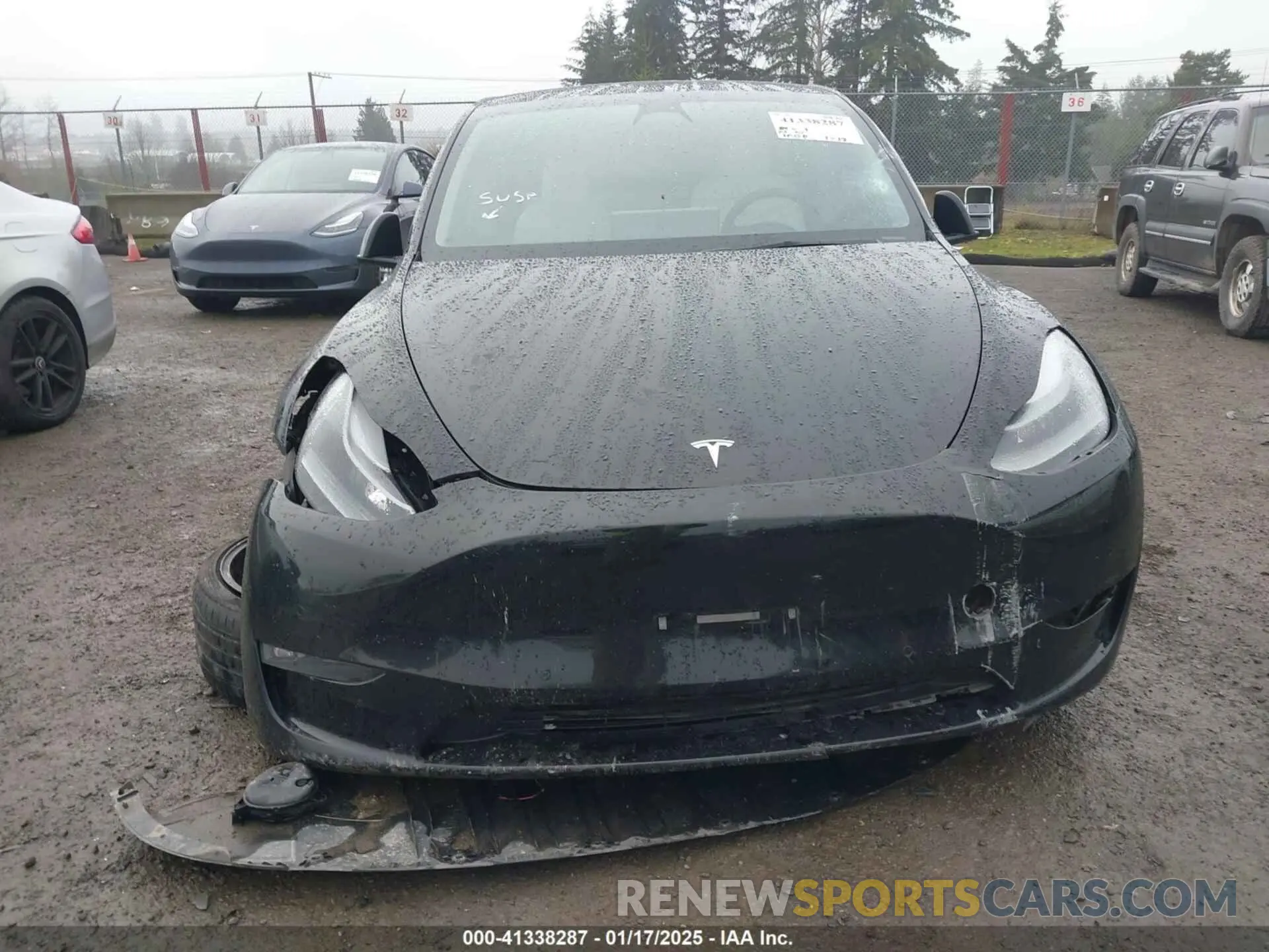 11 Фотография поврежденного автомобиля 5YJYGDEF2MF215938 TESLA MODEL Y 2021