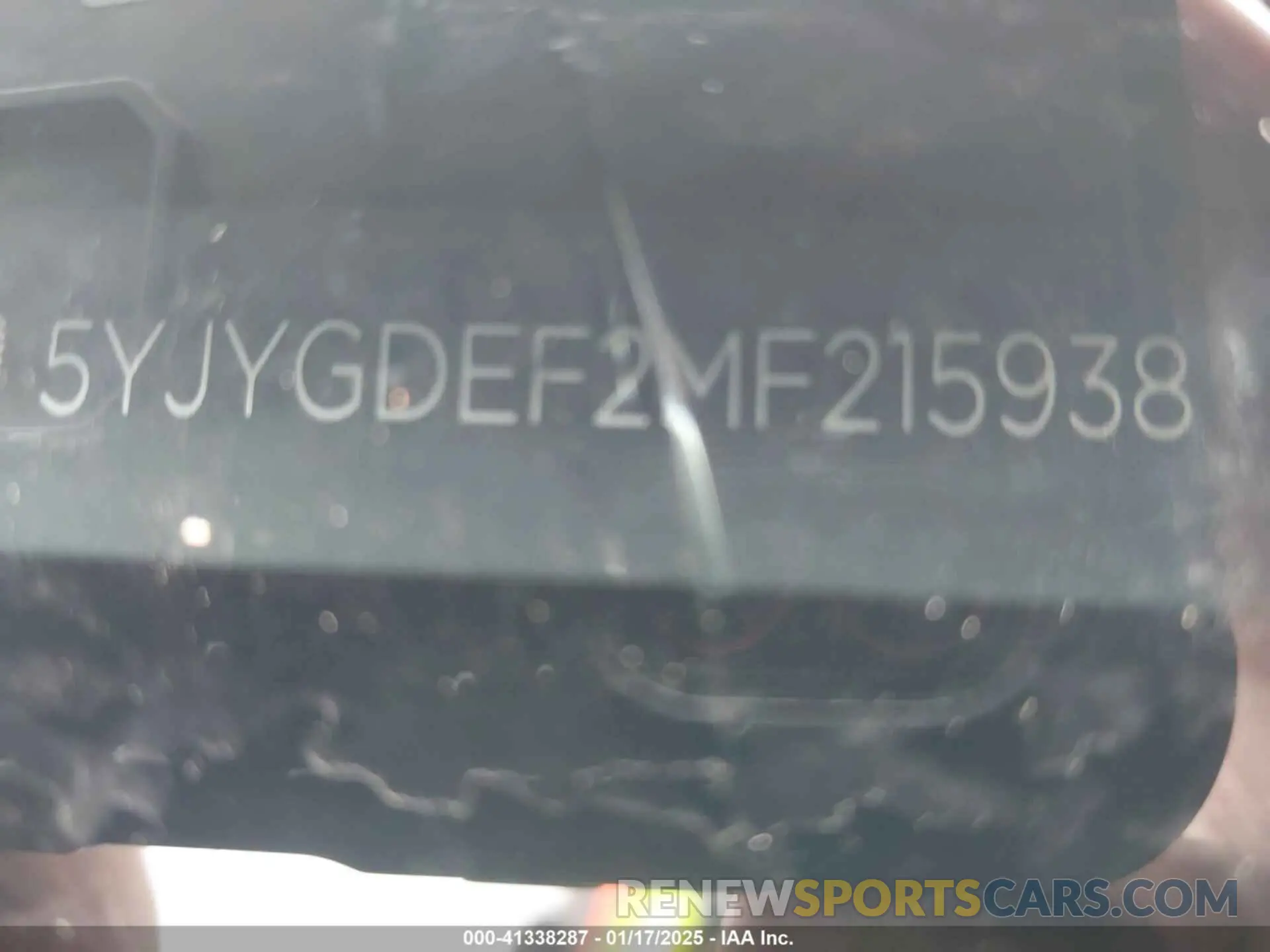 9 Фотография поврежденного автомобиля 5YJYGDEF2MF215938 TESLA MODEL Y 2021