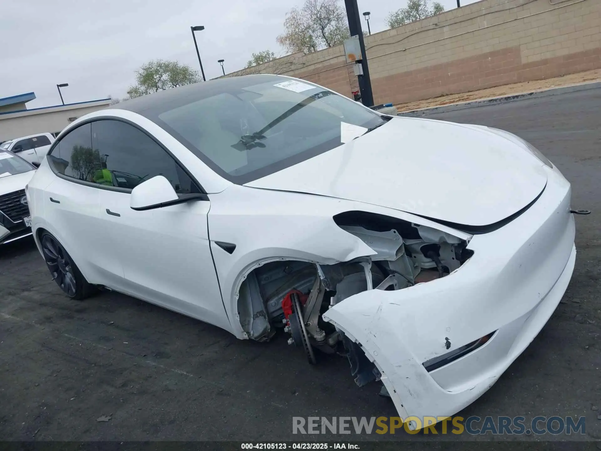 14 Фотография поврежденного автомобиля 5YJYGDEF2MF269773 TESLA MODEL Y 2021