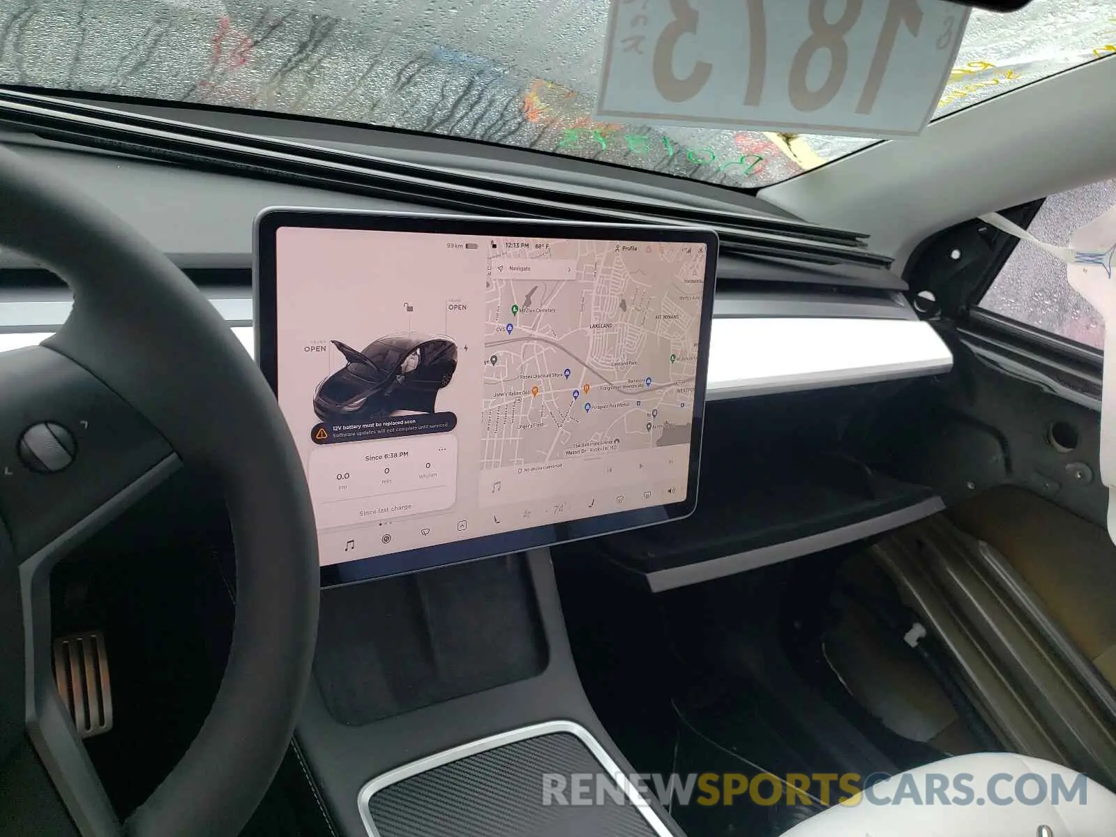 8 Photograph of a damaged car 5YJYGDEF3MF242999 TESLA MODEL Y 2021