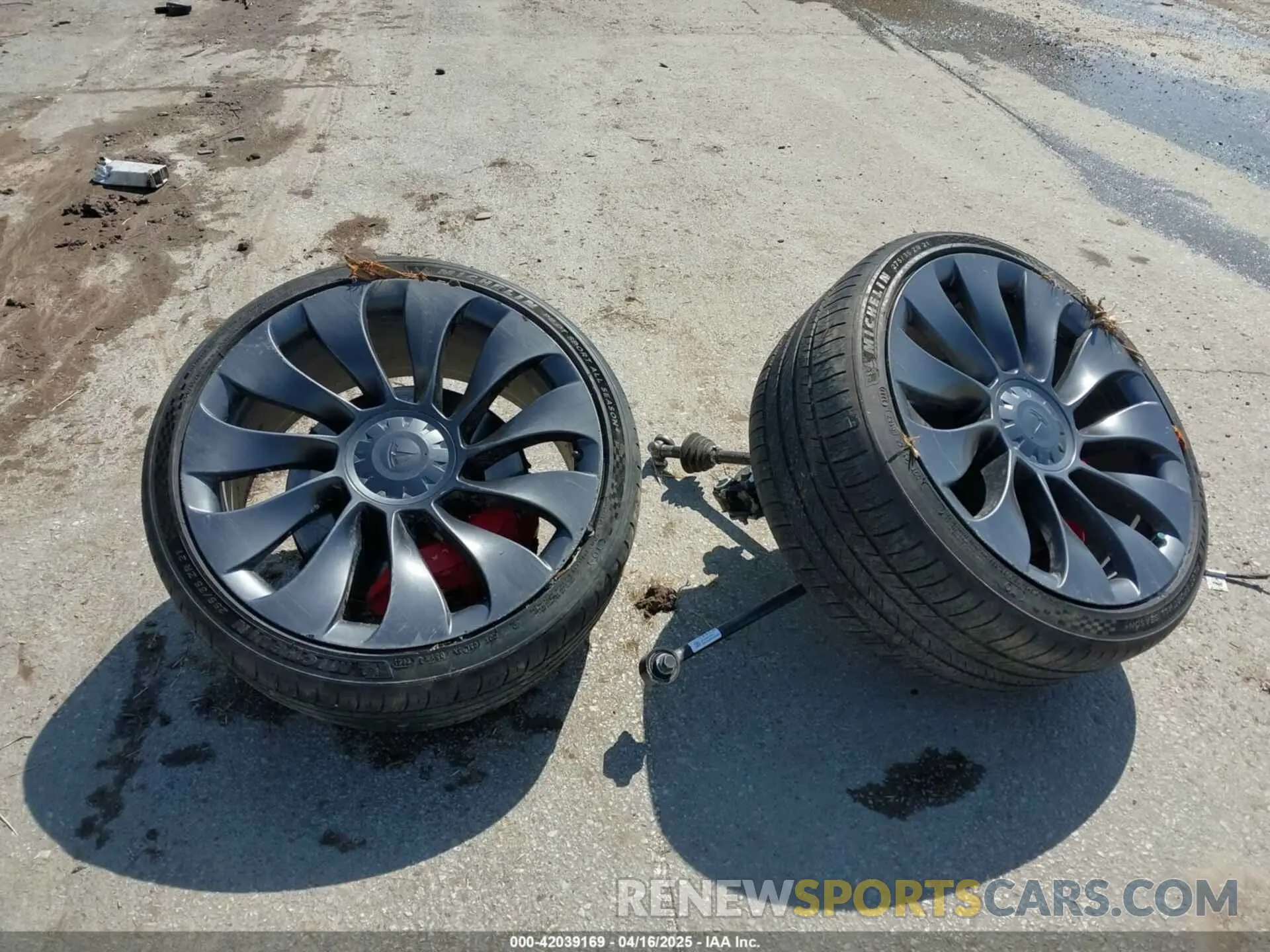 13 Фотография поврежденного автомобиля 5YJYGDEF4MF075584 TESLA MODEL Y 2021