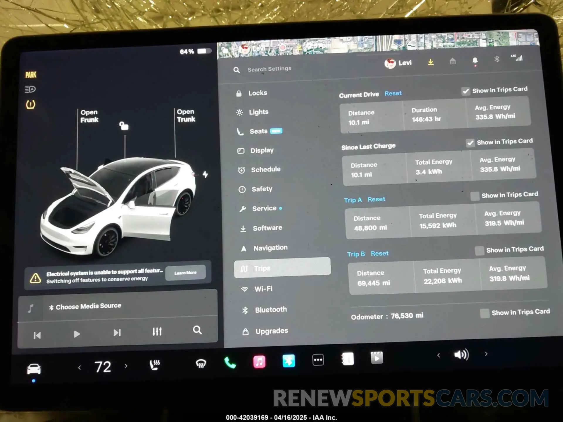 15 Фотография поврежденного автомобиля 5YJYGDEF4MF075584 TESLA MODEL Y 2021