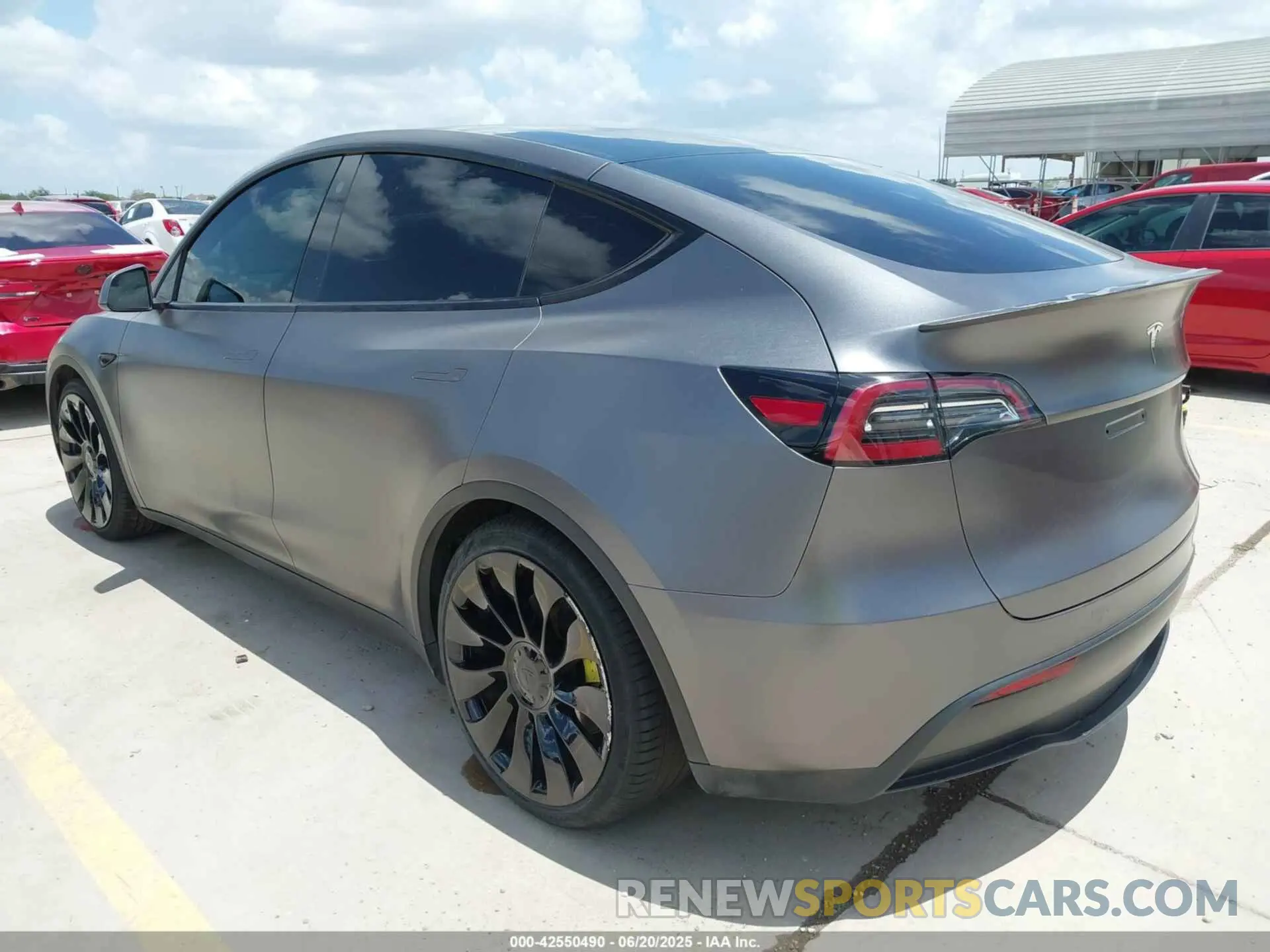 3 Фотография поврежденного автомобиля 5YJYGDEF4MF189438 TESLA MODEL Y 2021