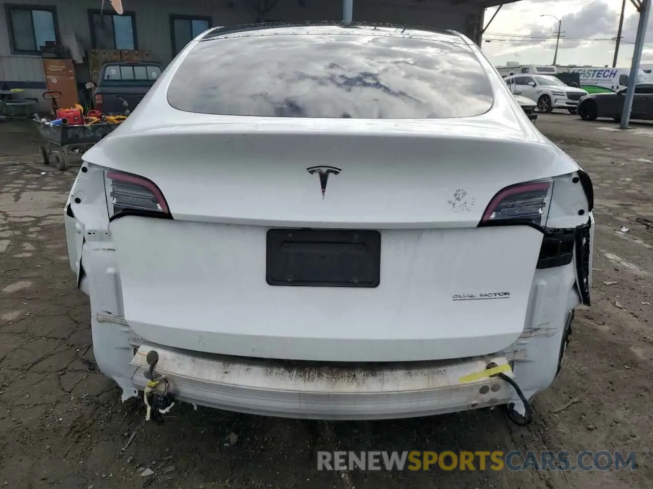6 Фотография поврежденного автомобиля 5YJYGDEF4MF201815 TESLA MODEL Y 2021