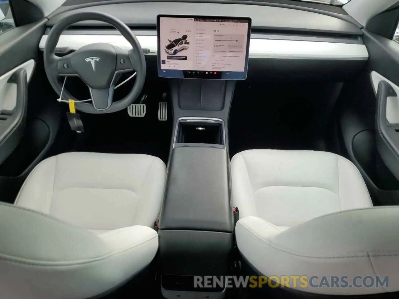 8 Фотография поврежденного автомобиля 5YJYGDEF4MF201815 TESLA MODEL Y 2021