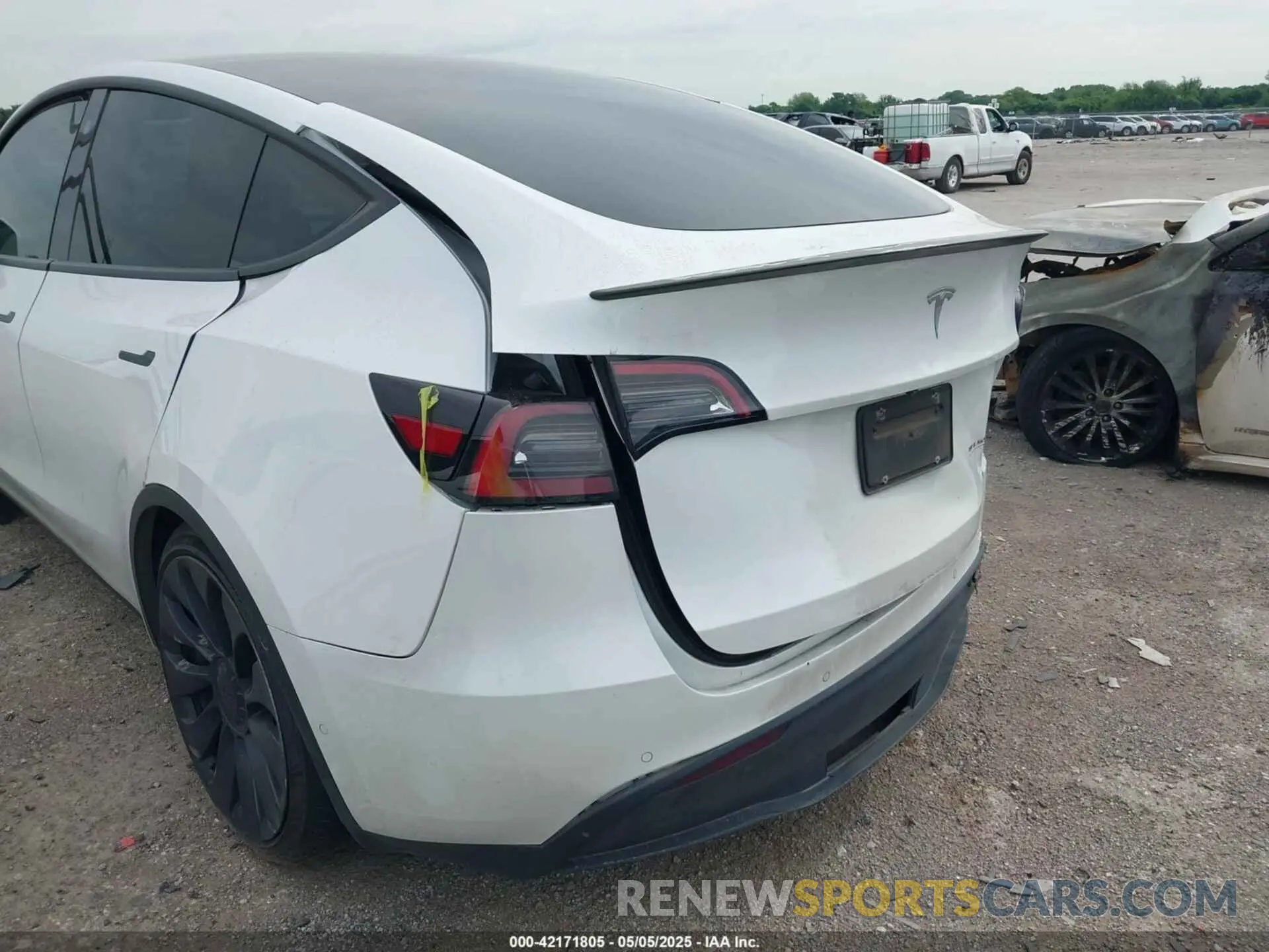 19 Фотография поврежденного автомобиля 5YJYGDEF4MF250206 TESLA MODEL Y 2021