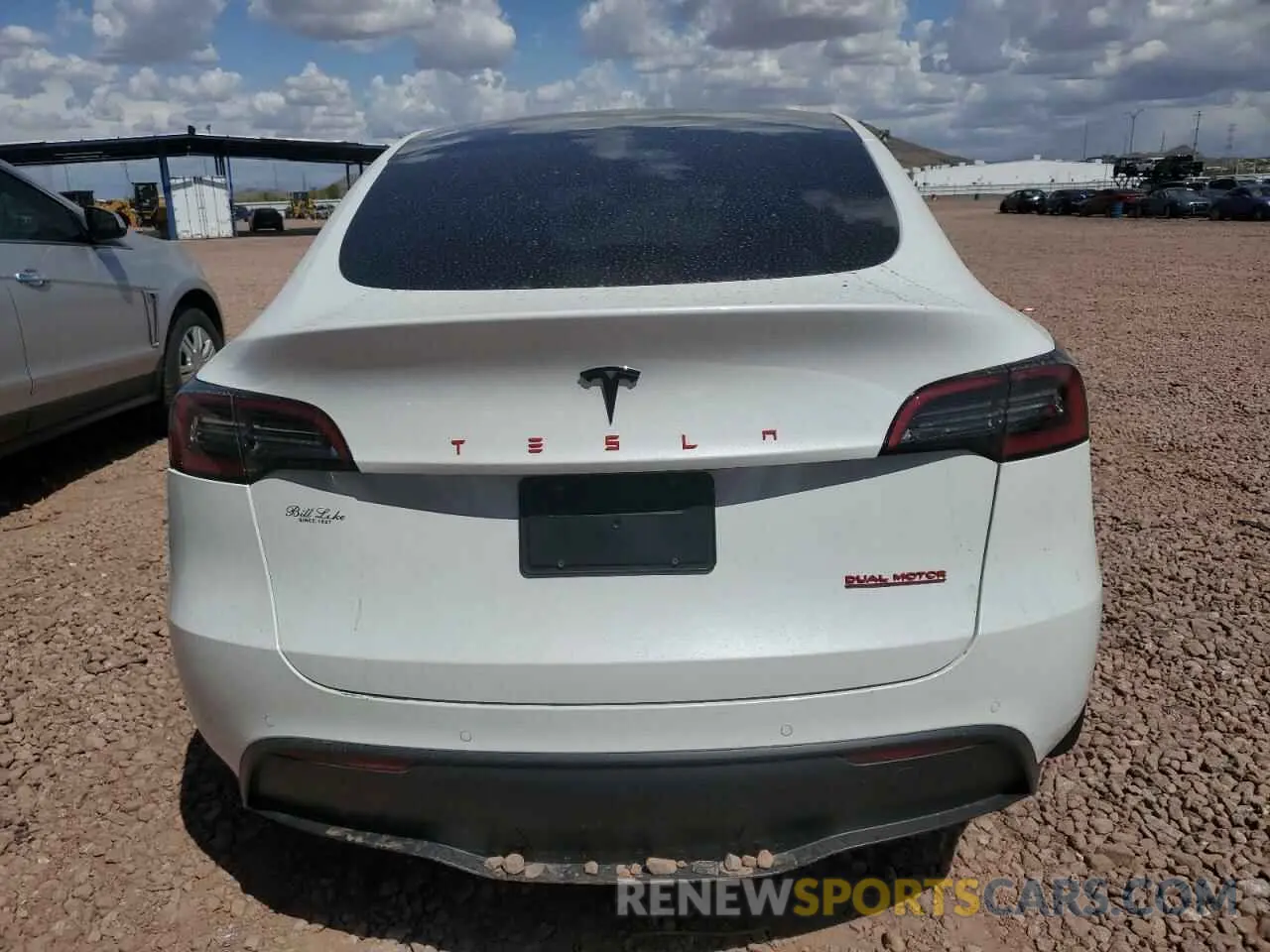 6 Photograph of a damaged car 5YJYGDEF5MF269749 TESLA MODEL Y 2021
