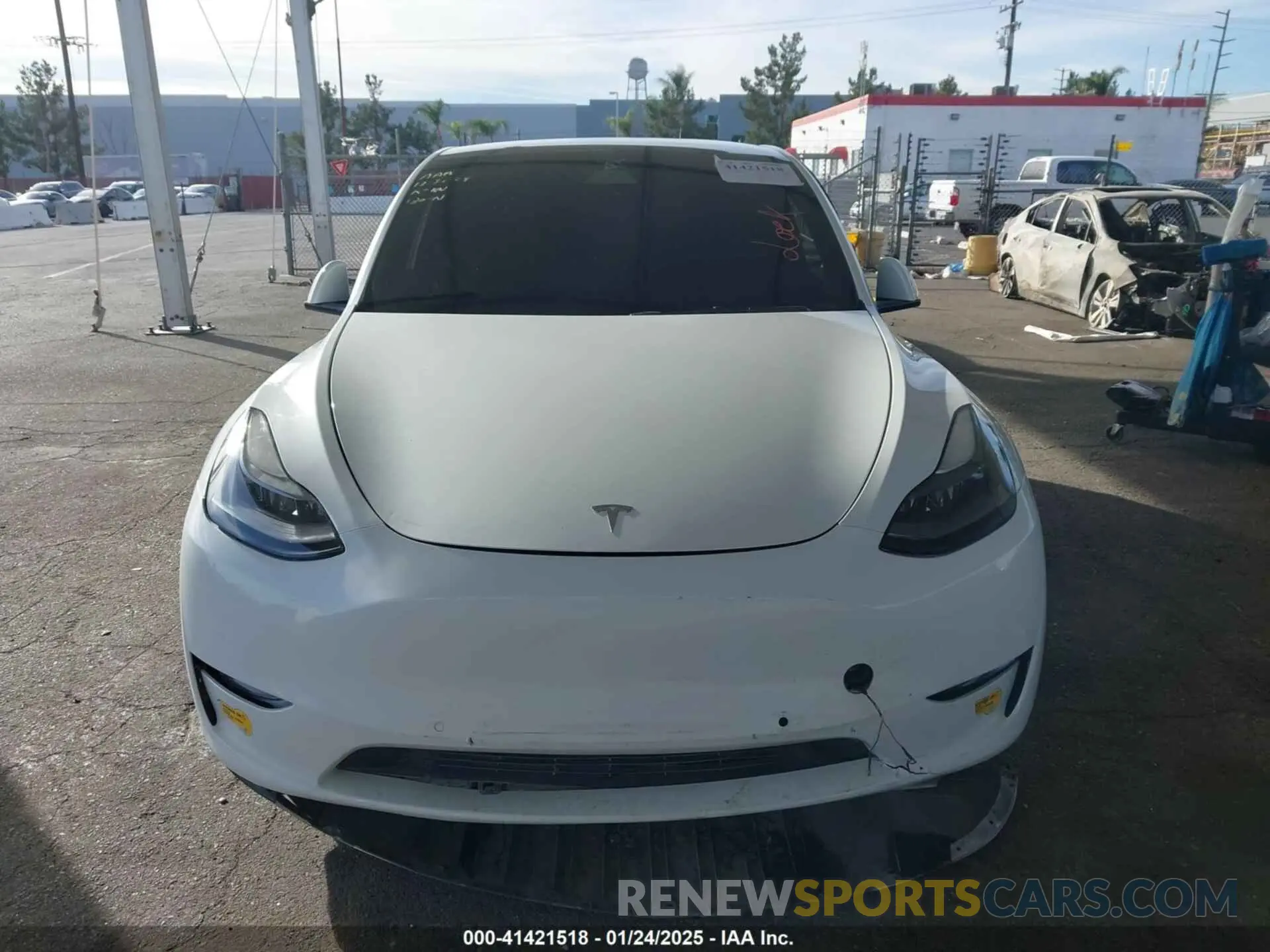 11 Фотография поврежденного автомобиля 5YJYGDEF5MF277804 TESLA MODEL Y 2021