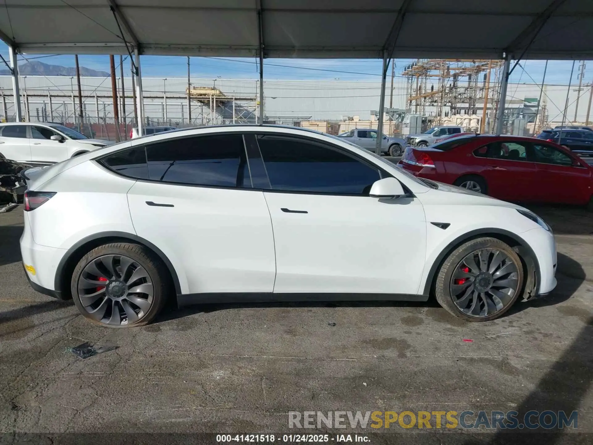 12 Фотография поврежденного автомобиля 5YJYGDEF5MF277804 TESLA MODEL Y 2021