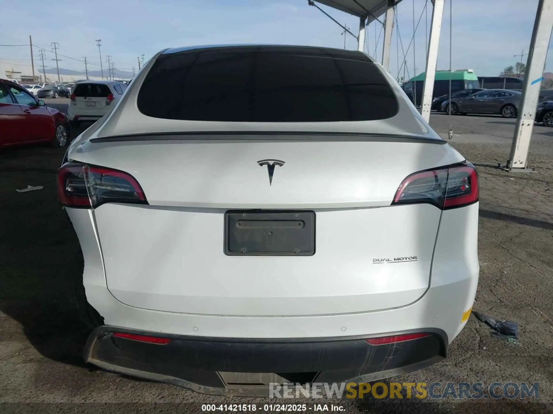 15 Фотография поврежденного автомобиля 5YJYGDEF5MF277804 TESLA MODEL Y 2021