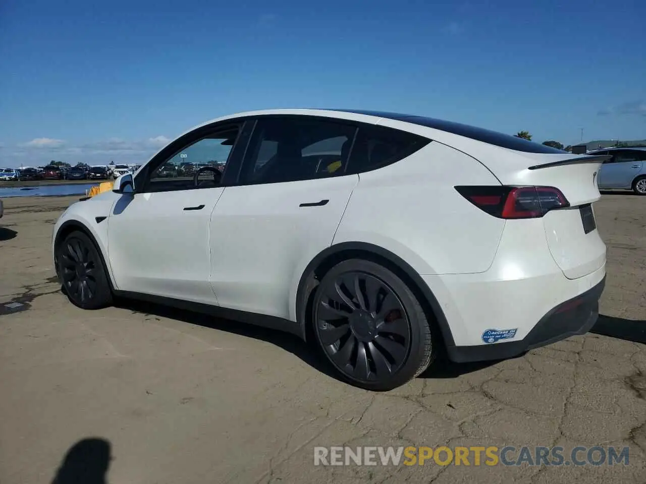2 Фотография поврежденного автомобиля 5YJYGDEF6MF215621 TESLA MODEL Y 2021